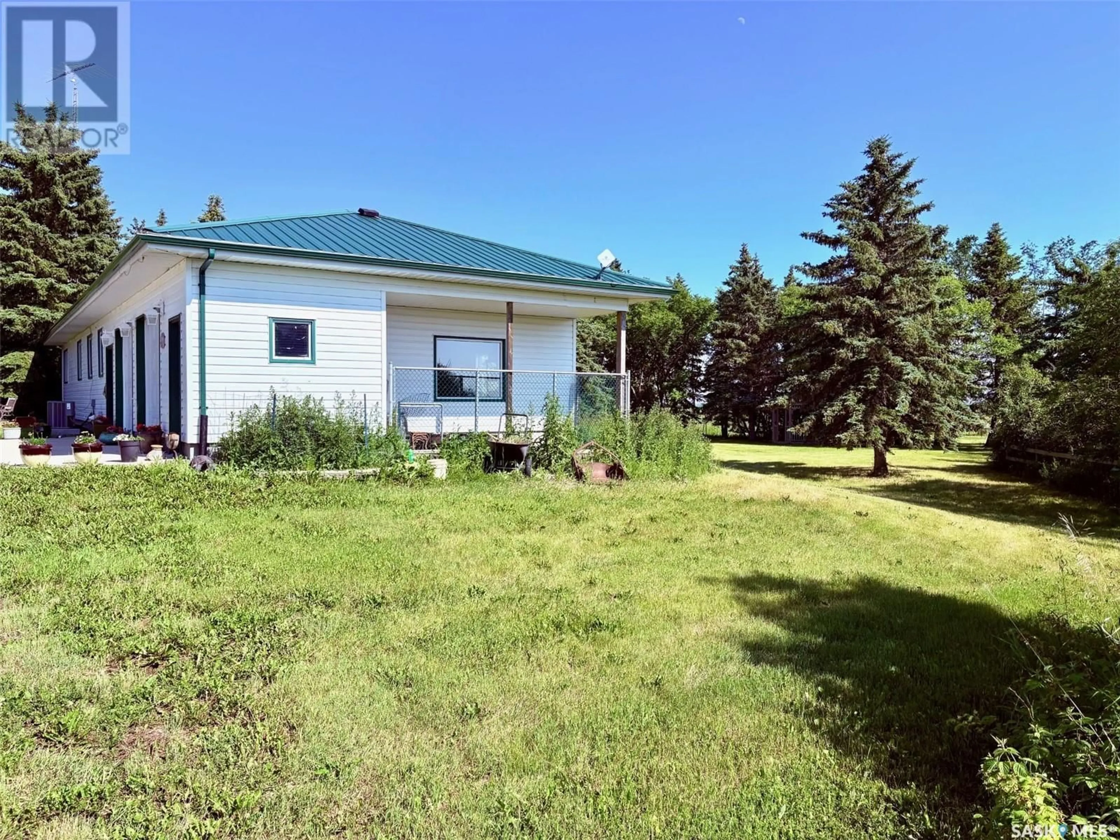 A pic from outside/outdoor area/front of a property/back of a property/a pic from drone, building for JORDAN ACREAGE, Silverwood Rm No. 123 Saskatchewan S0G5C0