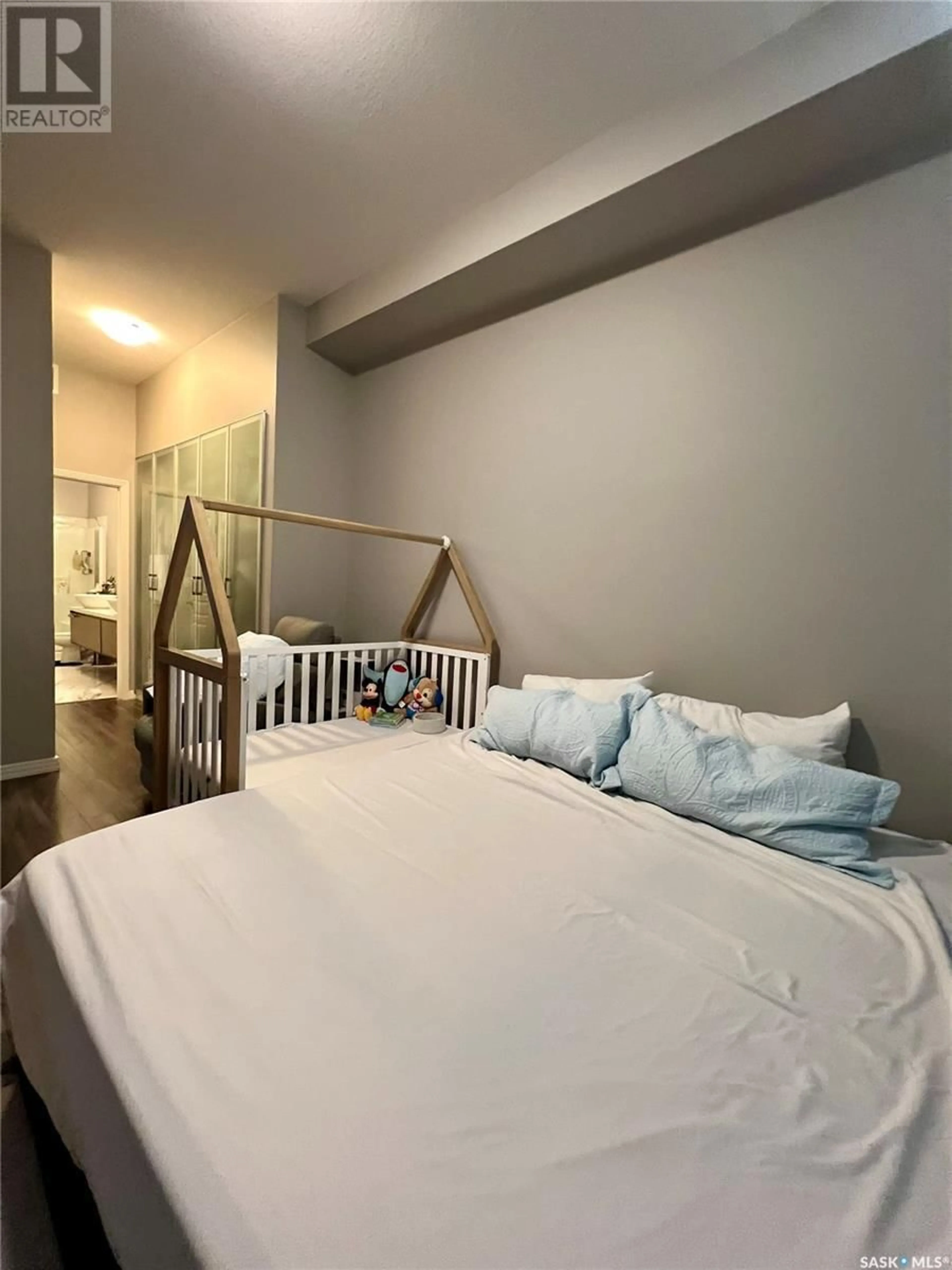 Bedroom with bed, unknown for 309 225 MANINGAS BEND, Saskatoon Saskatchewan S7W0P9