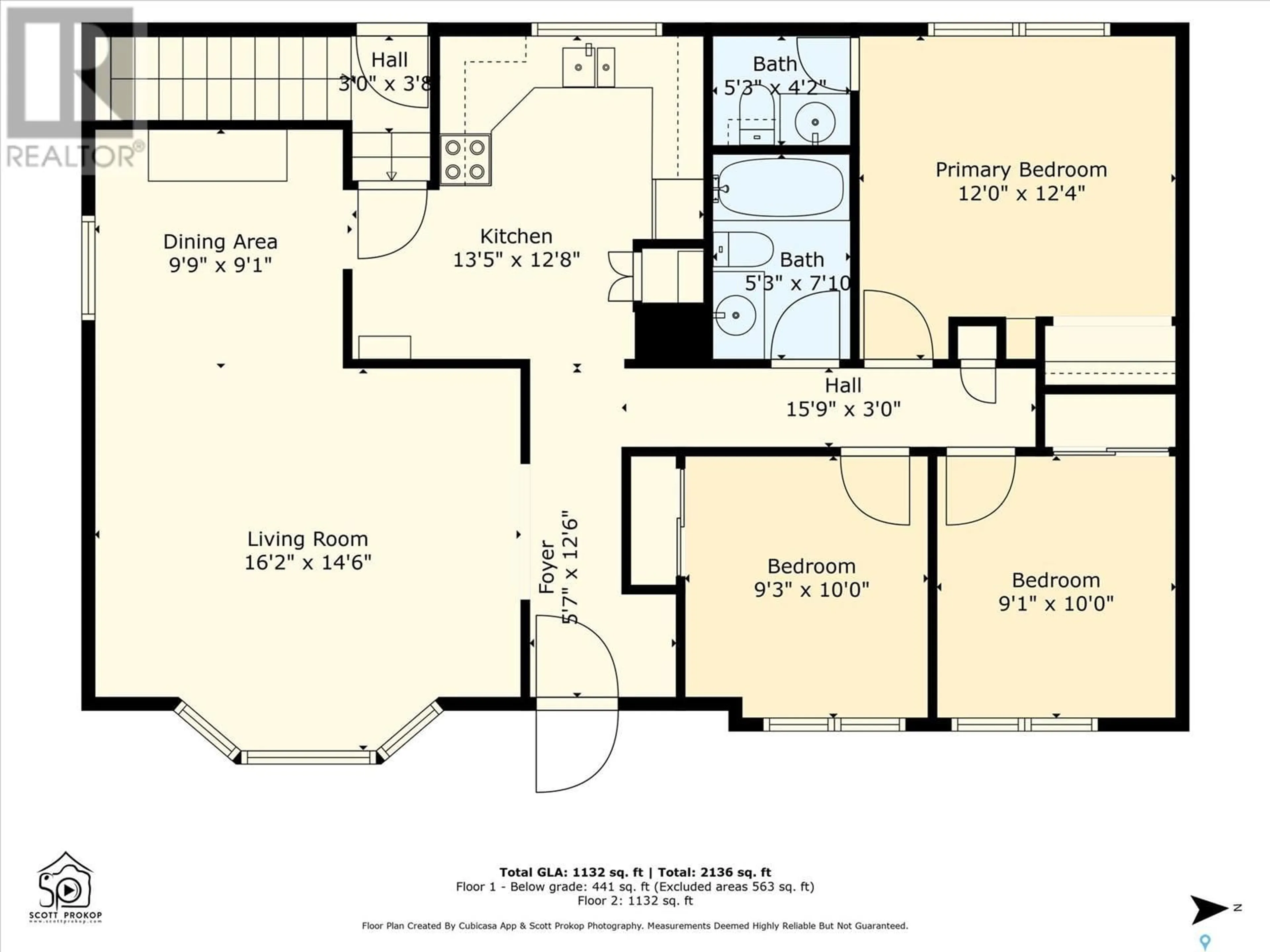 Floor plan for 42 MCLELLAN AVENUE, Saskatoon Saskatchewan S7H3K6
