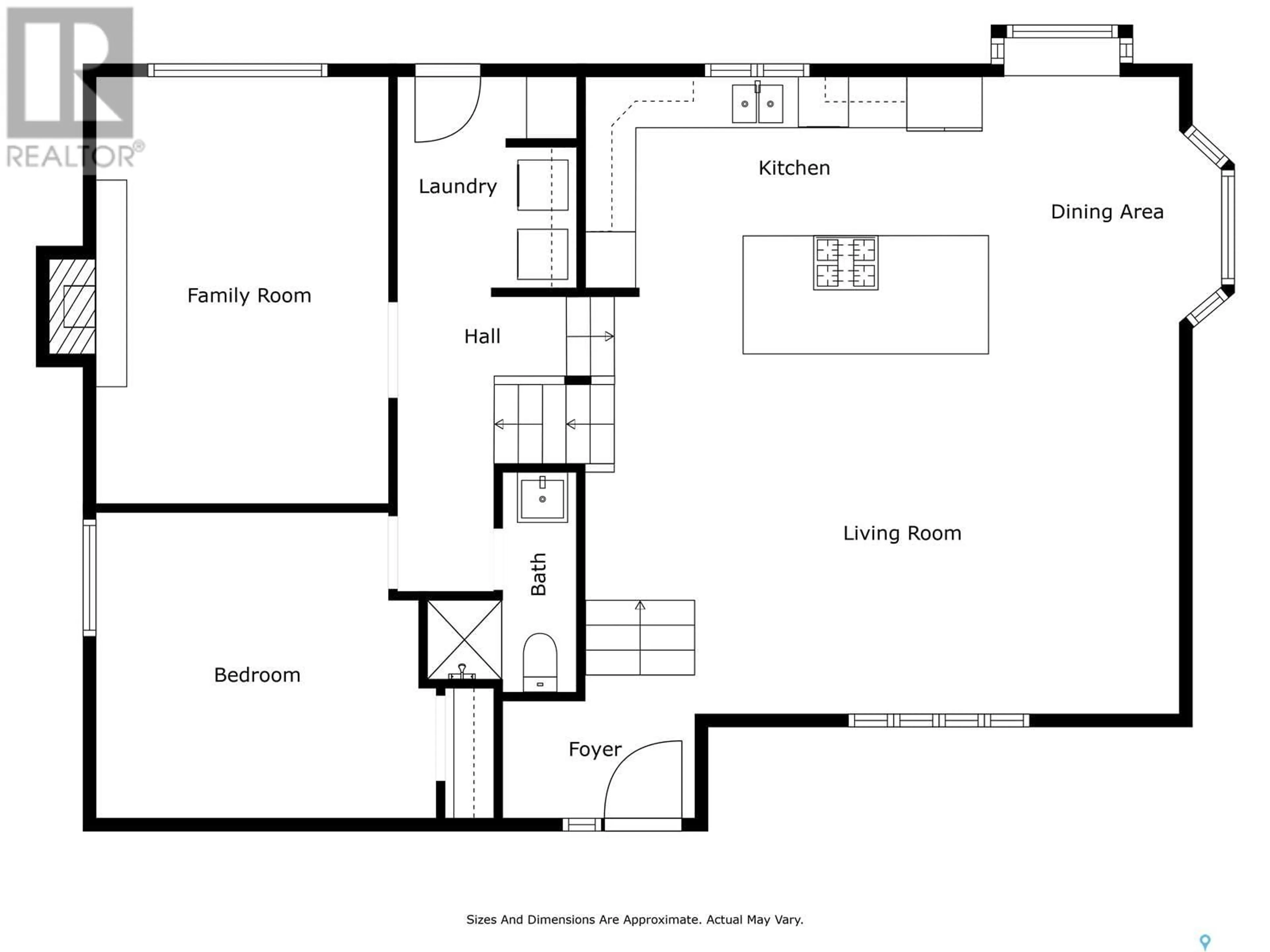 Floor plan for 208 HABKIRK DRIVE, Regina Saskatchewan S4S2X8