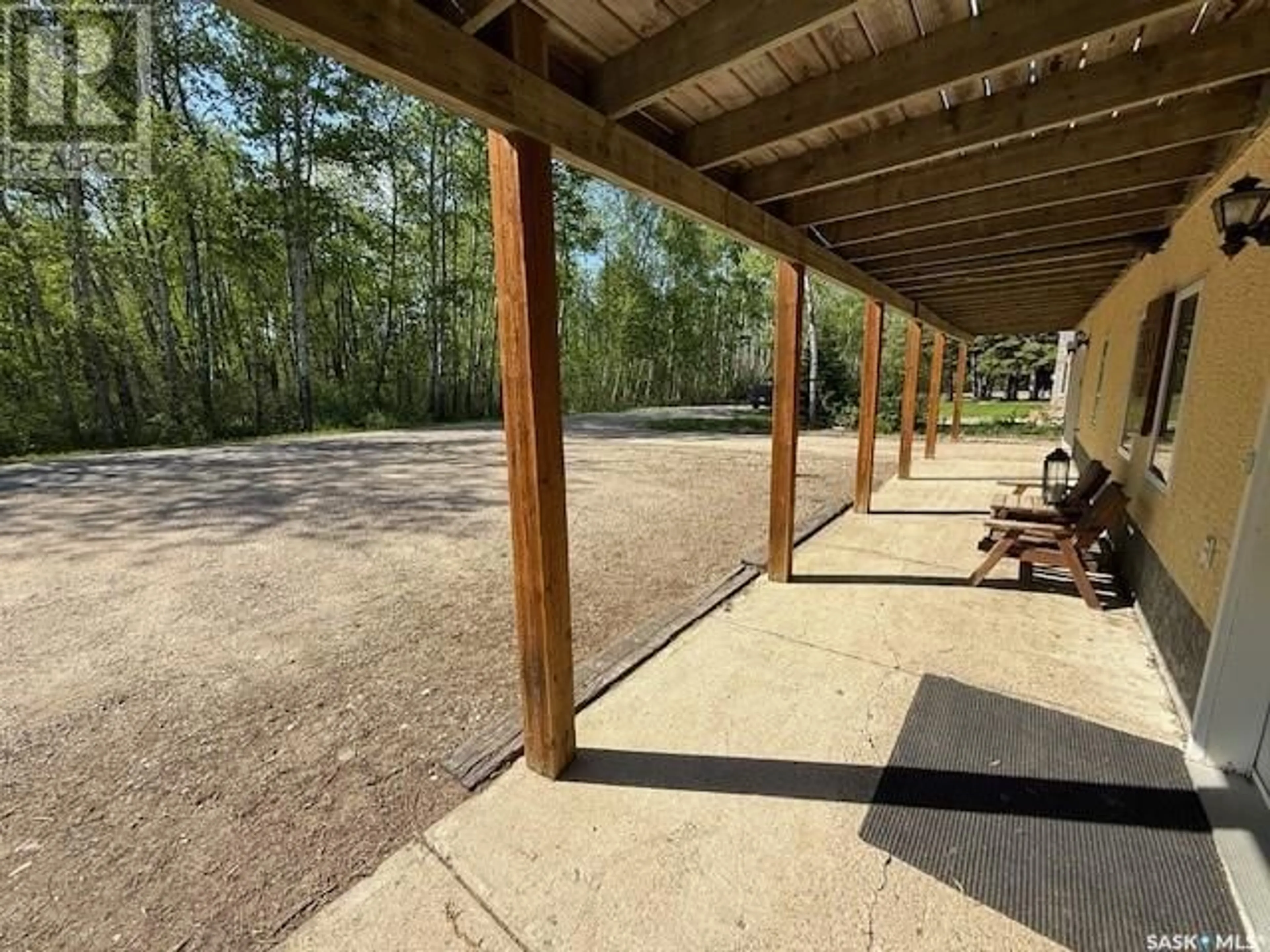 Patio, forest/trees view for 814 SUNNY STREET, Kamsack Saskatchewan S0A1S0