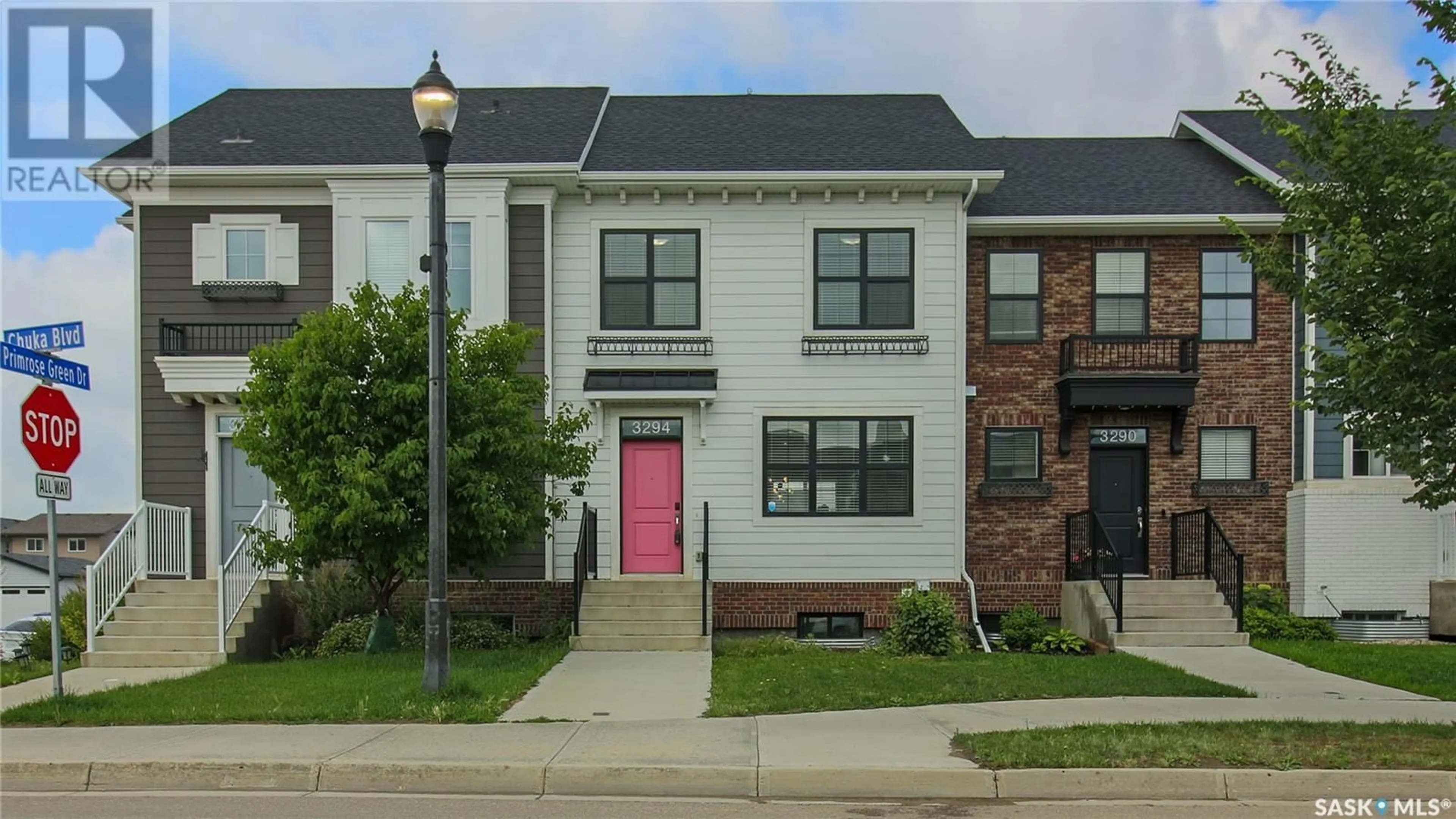 Home with brick exterior material, street for 3294 CHUKA BOULEVARD, Regina Saskatchewan S4V3S6