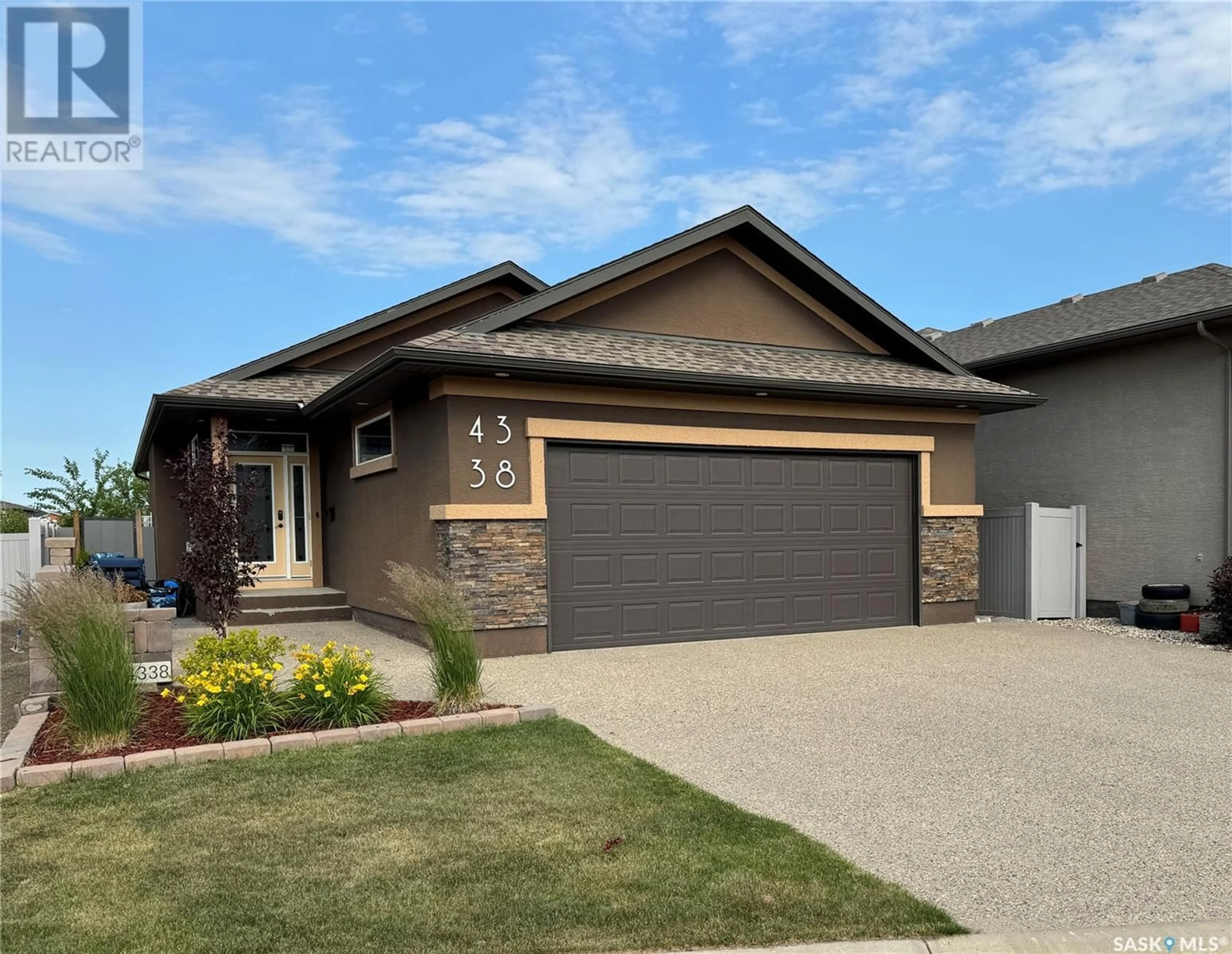 Home with brick exterior material, street for 4338 SKINNER PLACE, Regina Saskatchewan S4W0A5