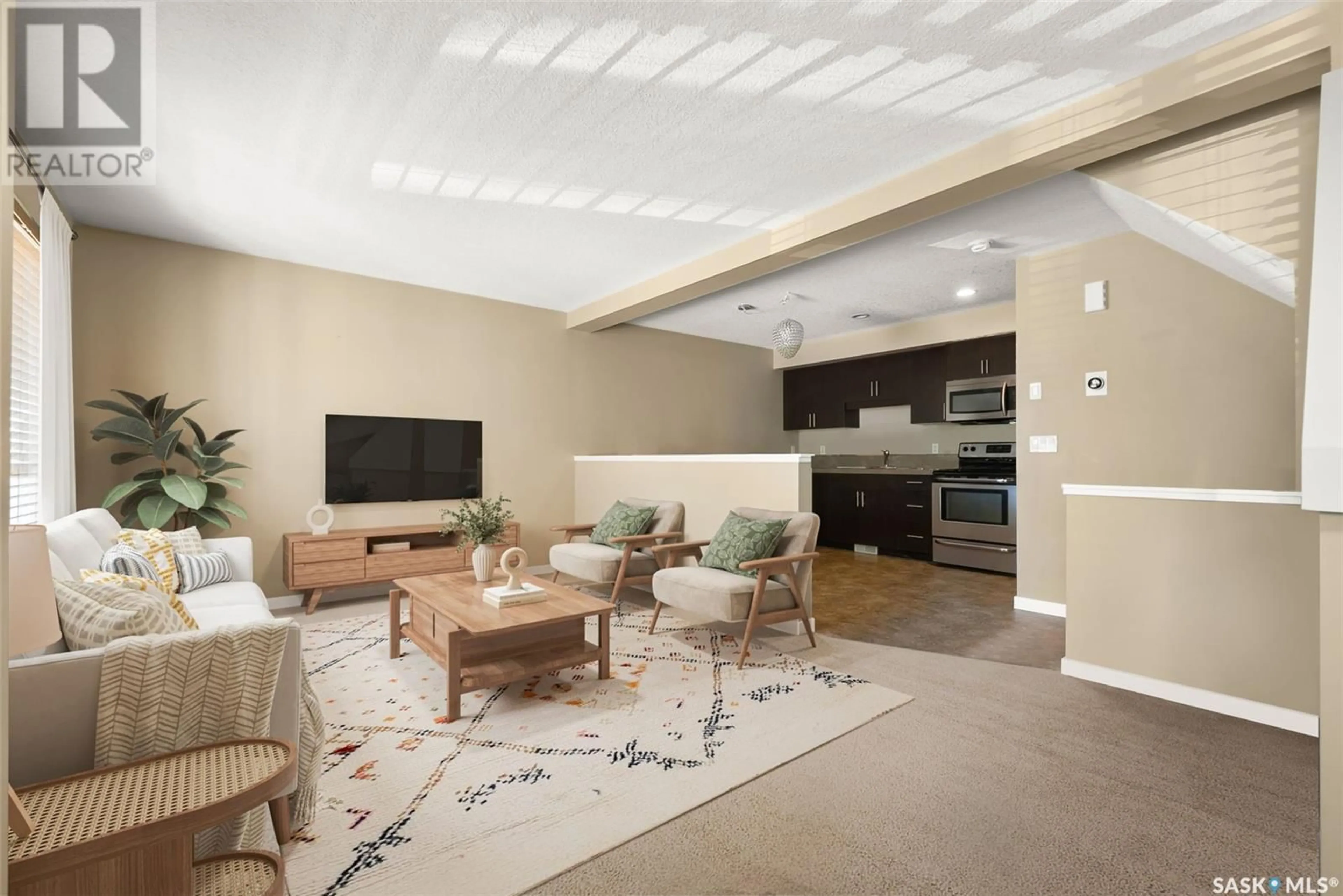 Living room with furniture, unknown for 55 - 5632 GORDON ROAD, Regina Saskatchewan S0G4G0