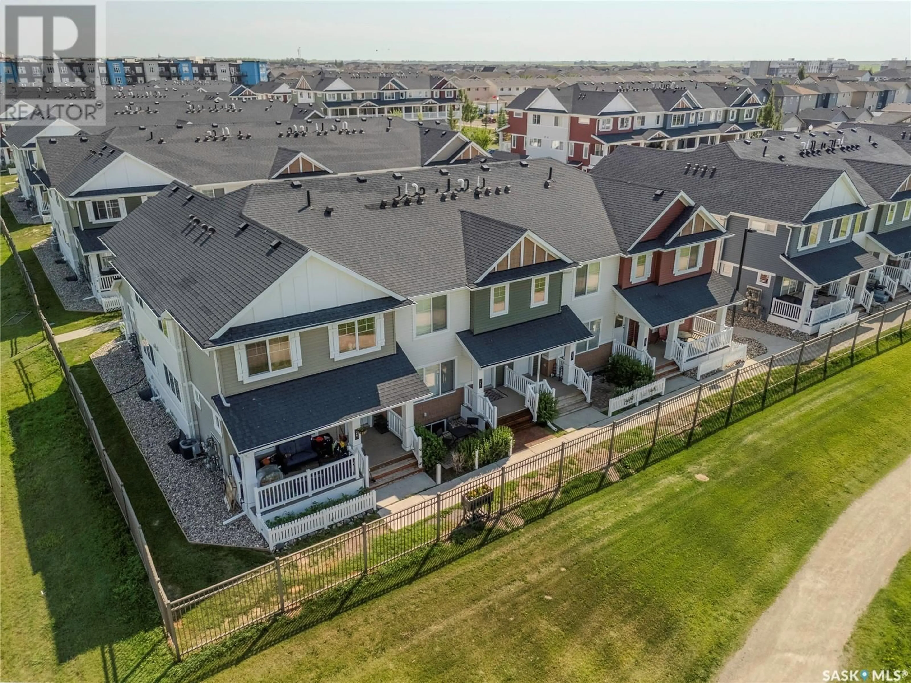 A pic from outside/outdoor area/front of a property/back of a property/a pic from drone, unknown for 23 5286 AERODROME ROAD, Regina Saskatchewan S4W0P4