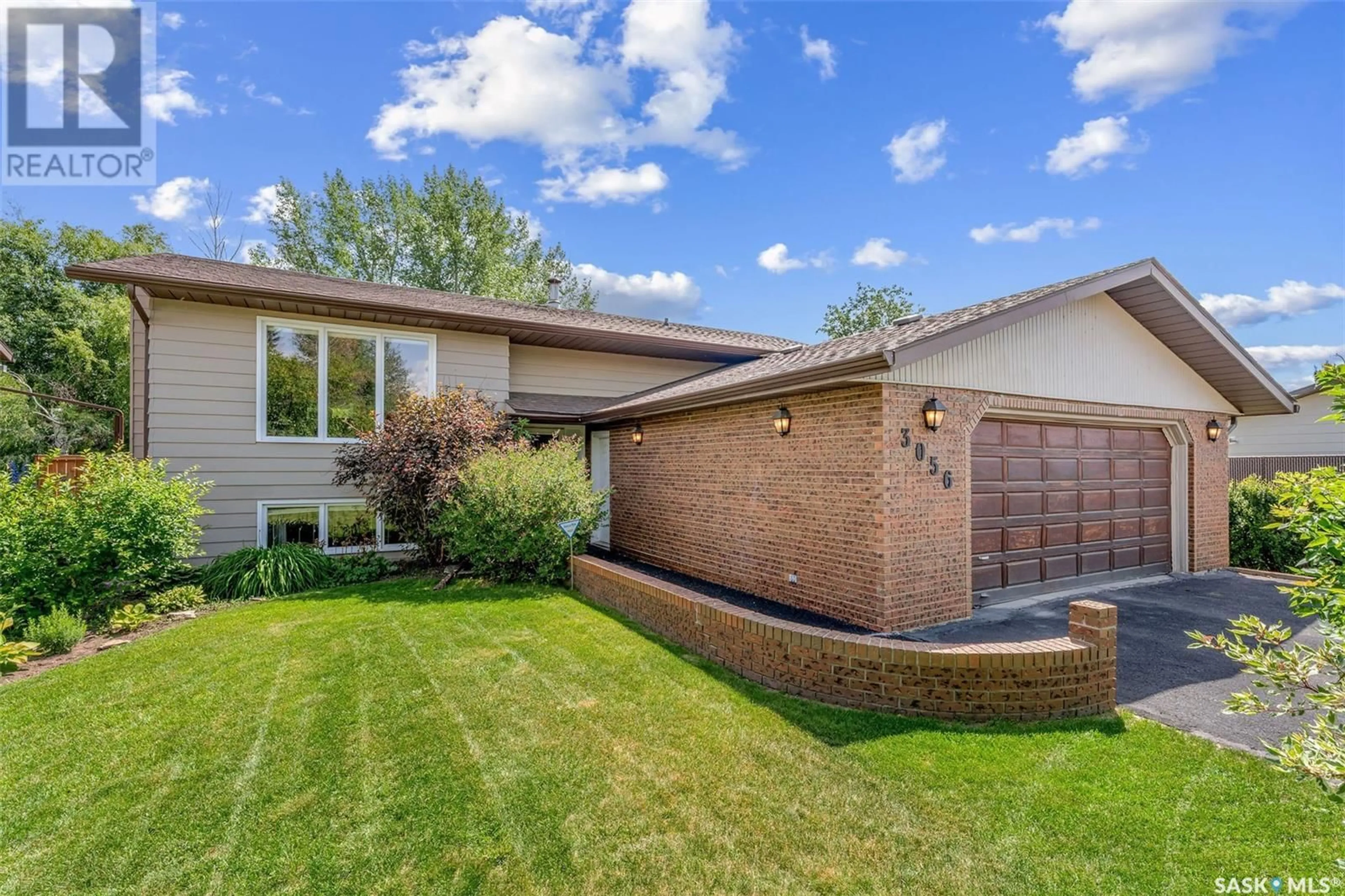 Home with brick exterior material, street for 3056 BLISS CRESCENT, Prince Albert Saskatchewan S6V7N3