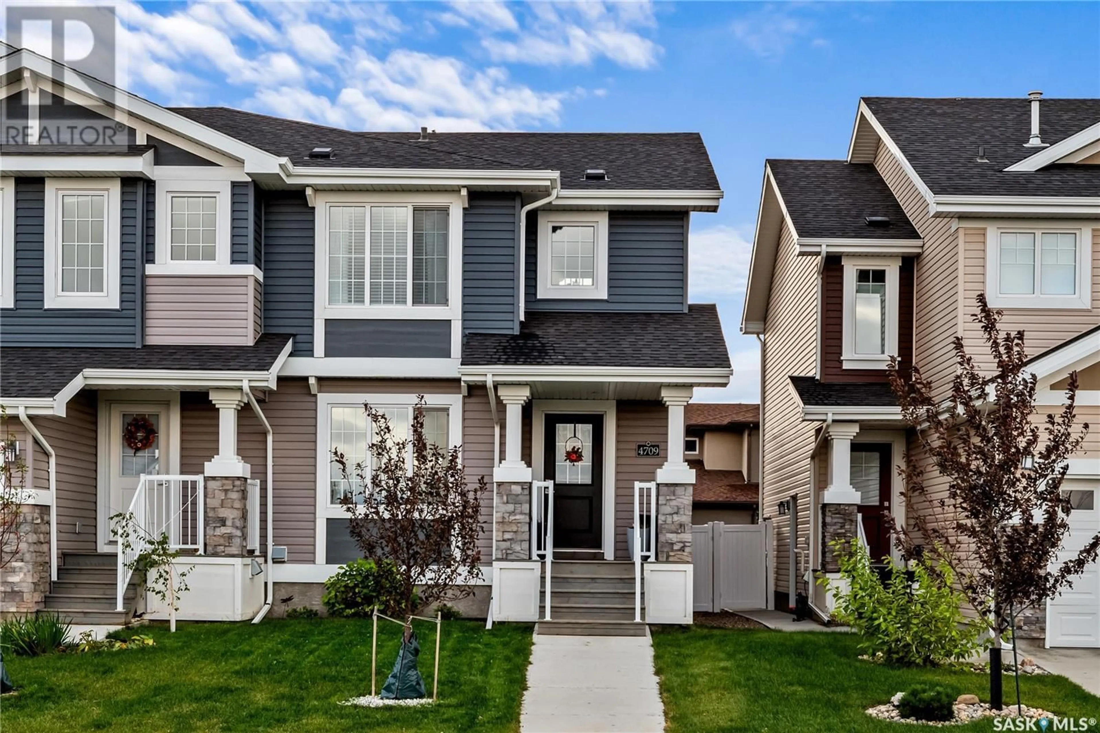 Home with vinyl exterior material, street for 4709 KELLER AVENUE, Regina Saskatchewan S4V3R6