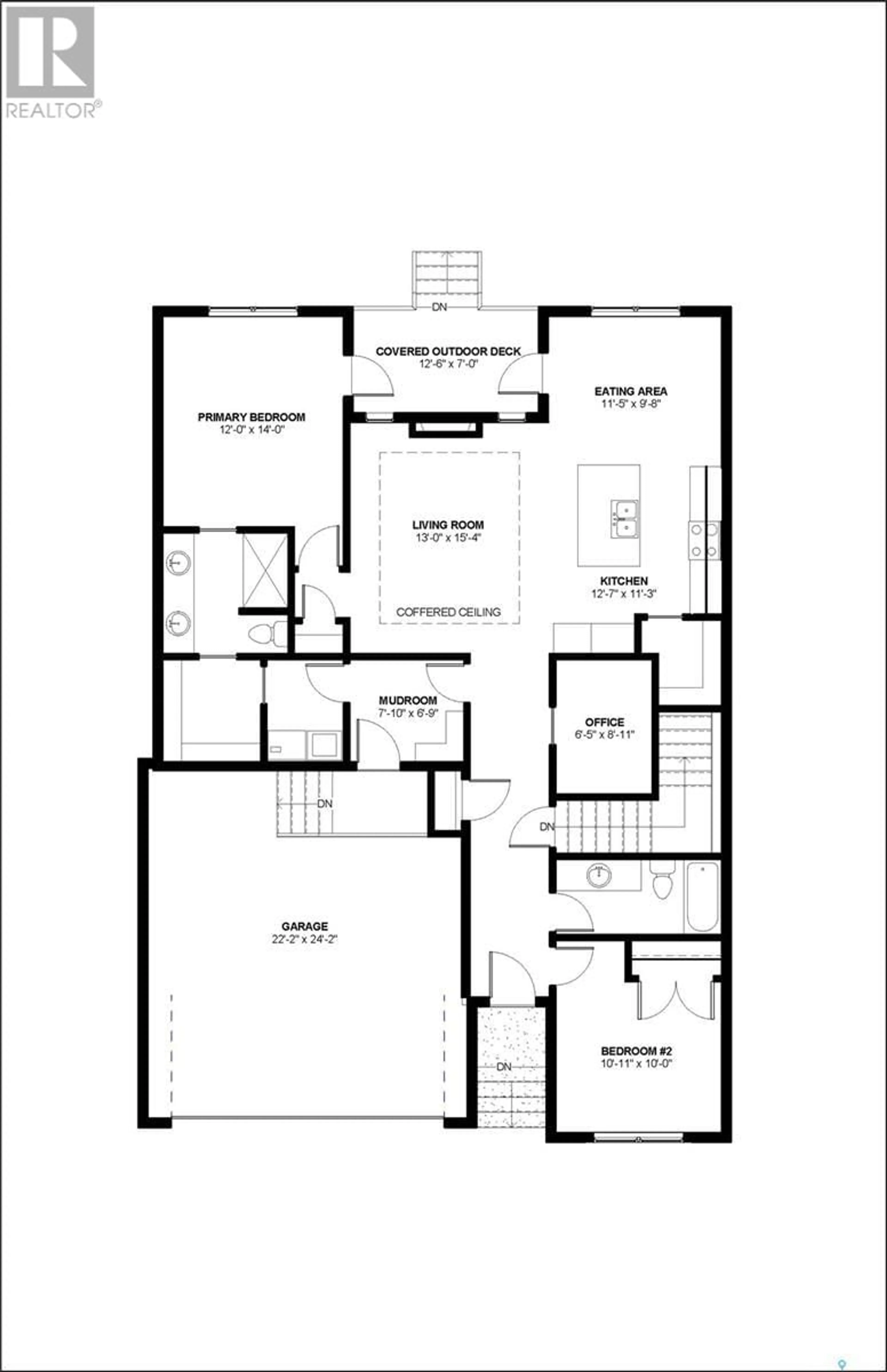 Floor plan for 115 KATZ AVENUE, Saskatoon Saskatchewan S7V1S9