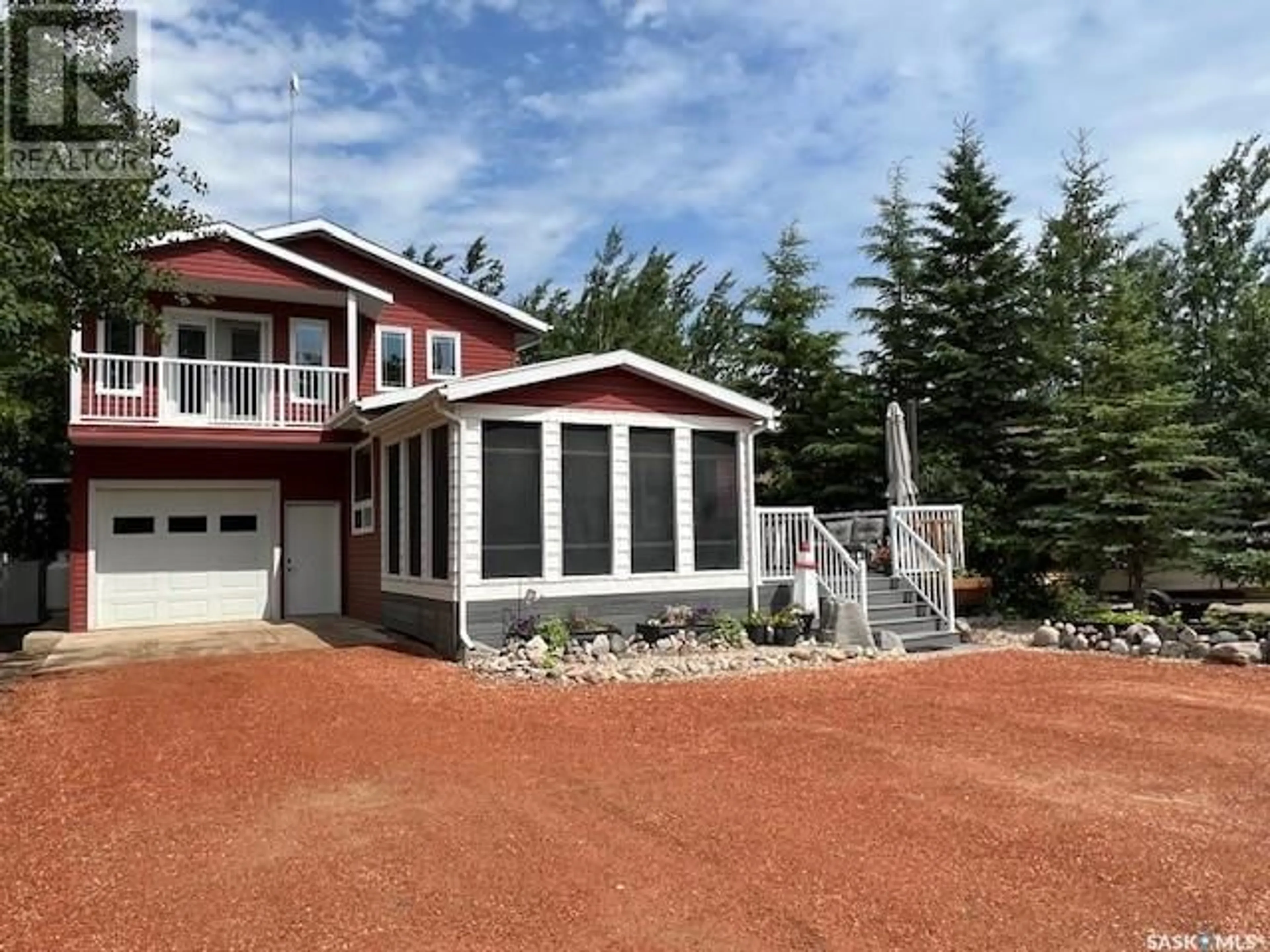 Home with vinyl exterior material, mountain view for 408 OLDROYD DRIVE, Good Spirit Lake Saskatchewan S0A0L0