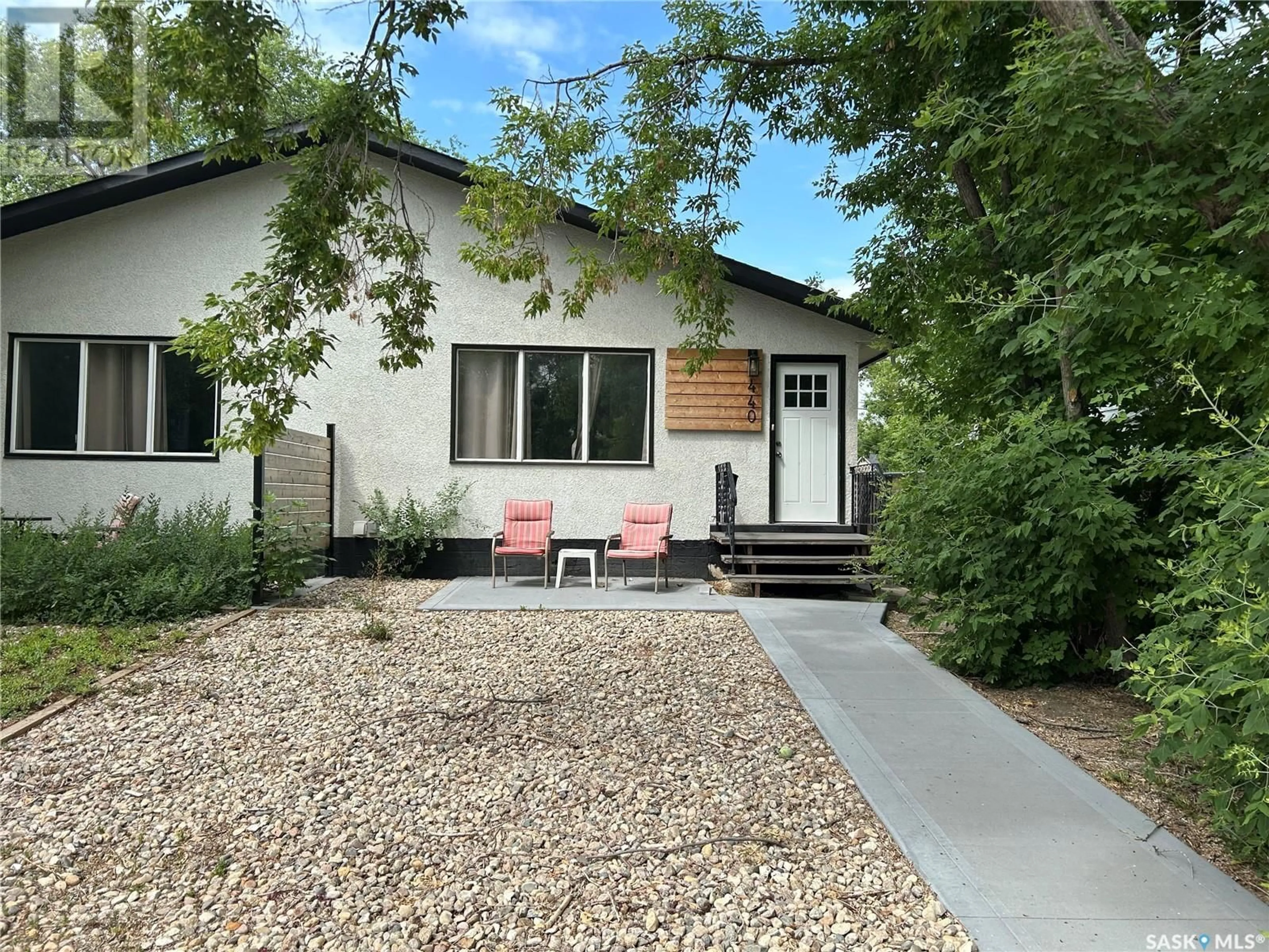 Home with vinyl exterior material, street for 440 CONNAUGHT STREET, Regina Saskatchewan S4R4W9