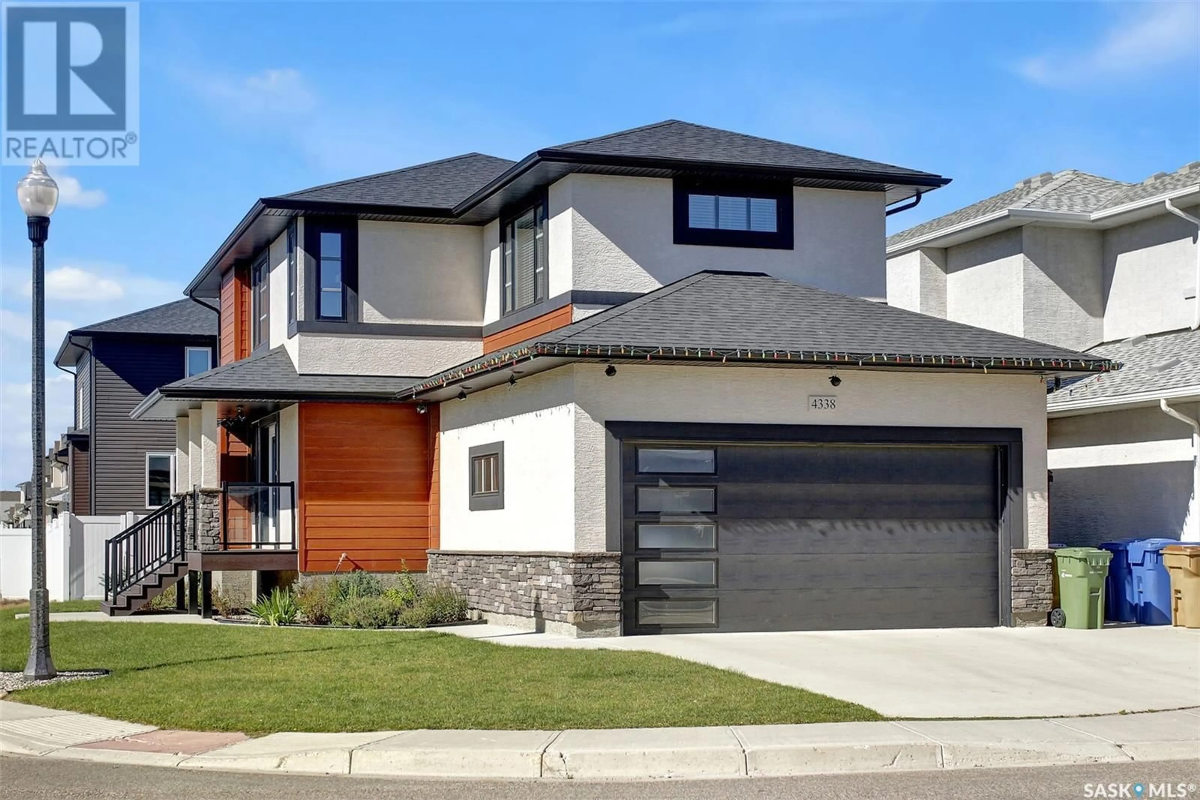 Home with brick exterior material, street for 4338 ALBULET DRIVE, Regina Saskatchewan S4W0L7