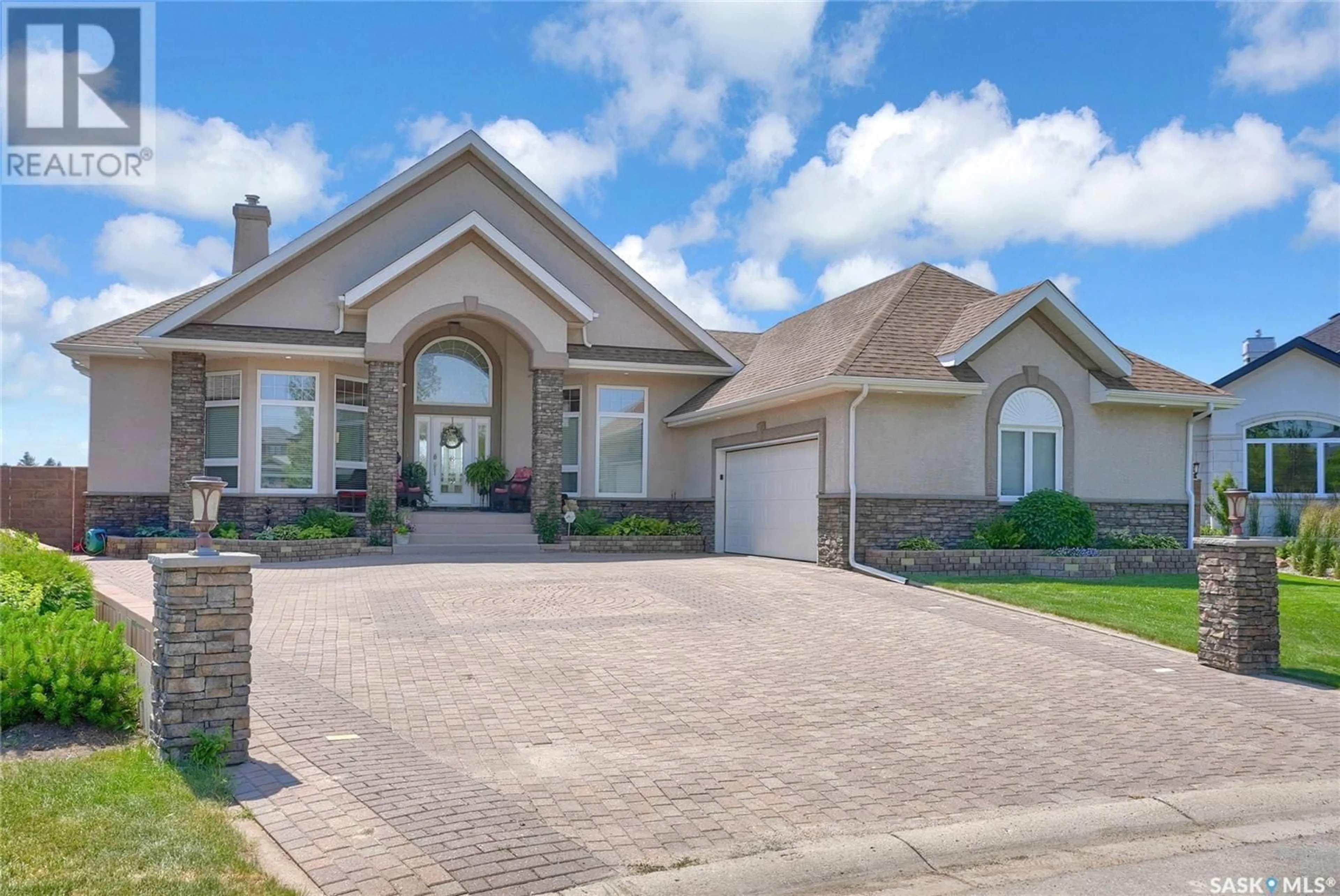 Home with brick exterior material, street for 1453 NORMANDY DRIVE, Moose Jaw Saskatchewan S6H6P1