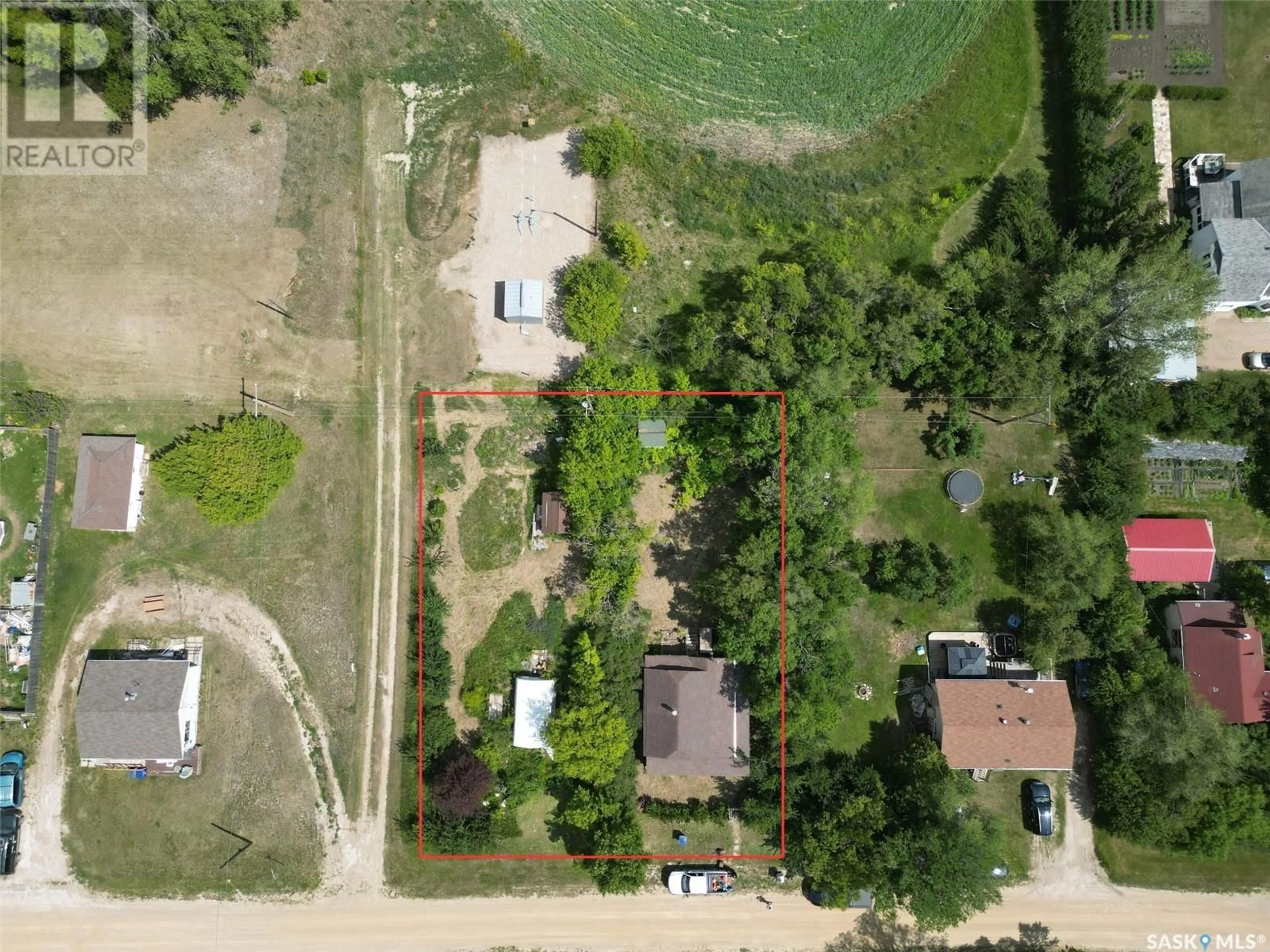 A pic from outside/outdoor area/front of a property/back of a property/a pic from drone, street for 48 HELENA STREET, Prud'homme Saskatchewan S0K3K0