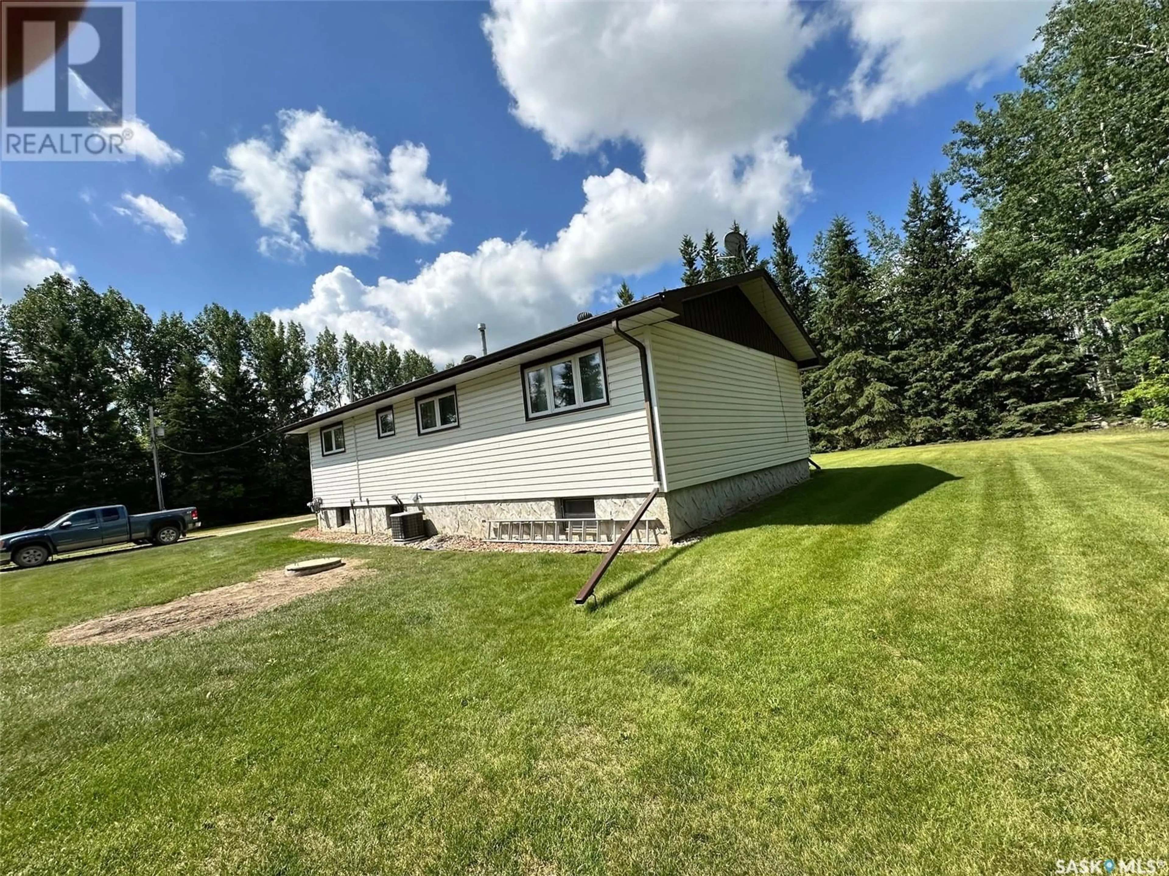 A pic from outside/outdoor area/front of a property/back of a property/a pic from drone, unknown for WEBB, Hudson Bay Saskatchewan S0E0Y0