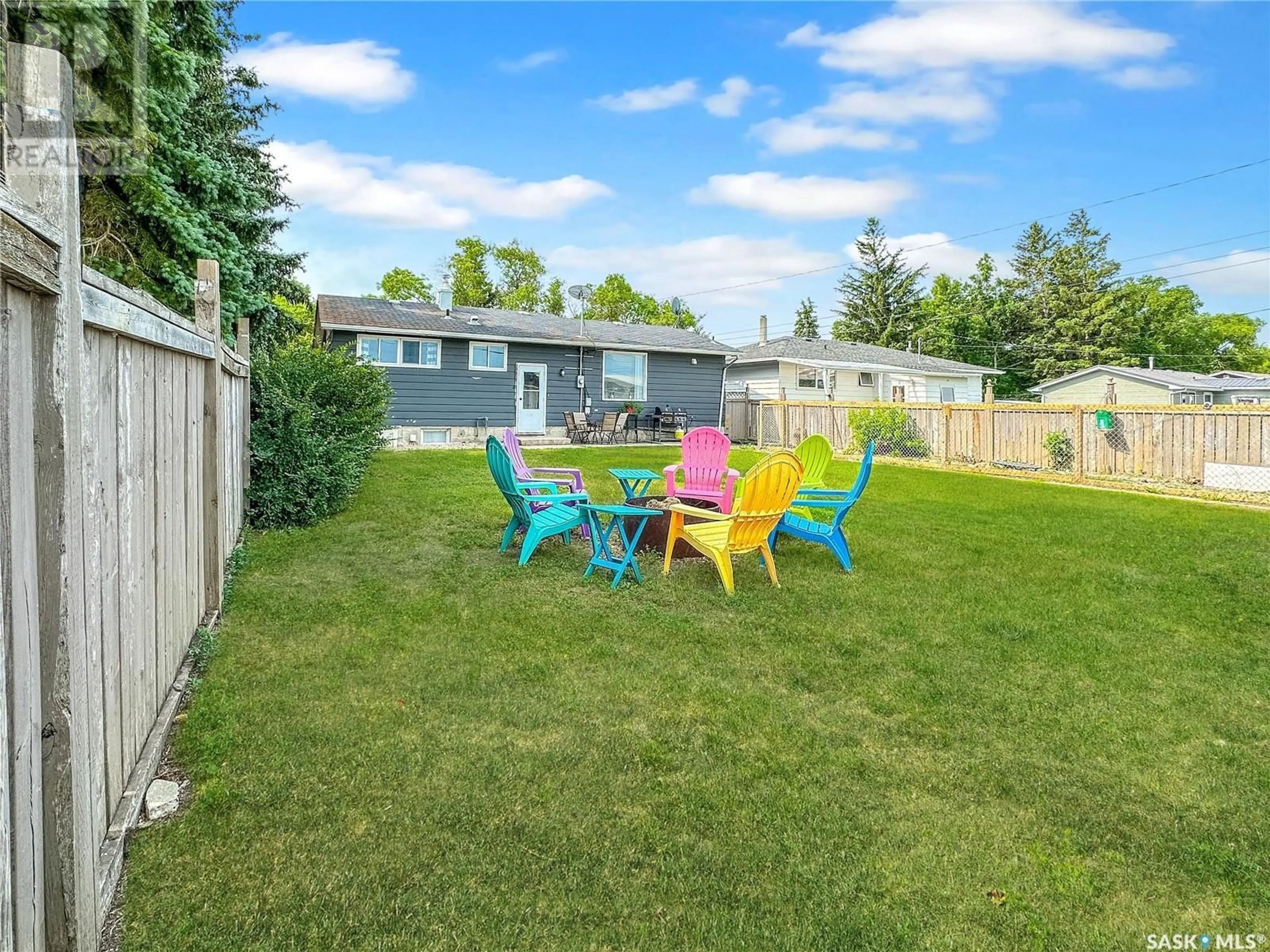 Patio, unknown for 201 LILY STREET, Balcarres Saskatchewan S0G0C0