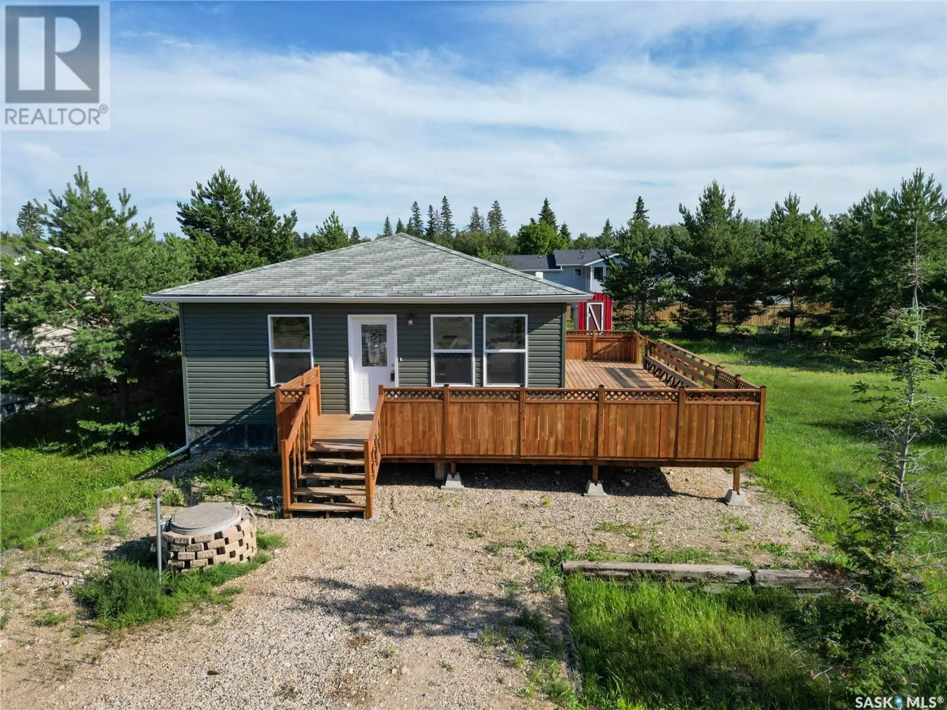 A pic from outside/outdoor area/front of a property/back of a property/a pic from drone, water/lake/river/ocean view for 503 A AVENUE, Shellbrook Rm No. 493 Saskatchewan S0J1G0