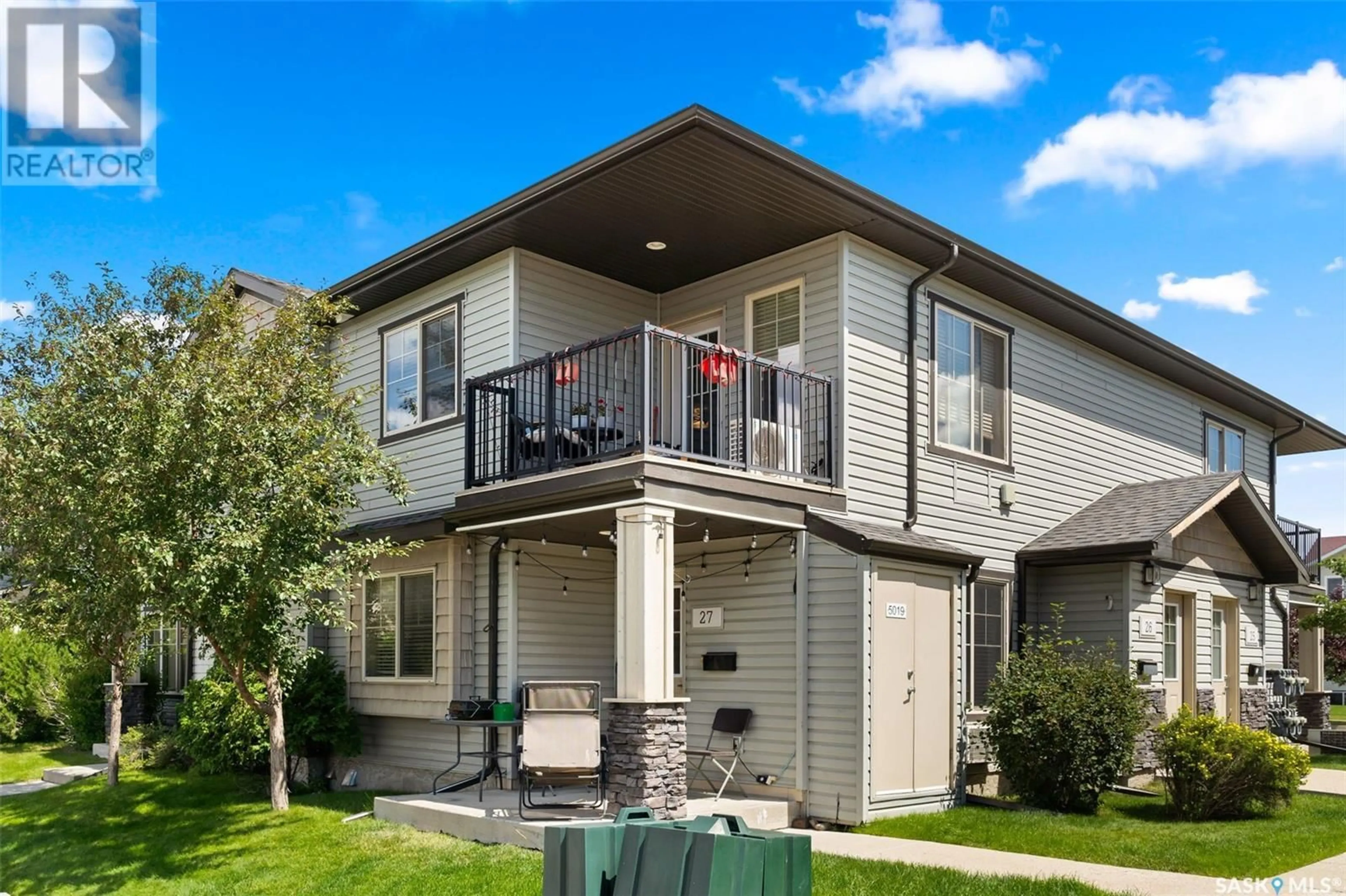 Home with vinyl exterior material, street for 27 - 5019 JAMES HILL ROAD, Regina Saskatchewan S4W0B9