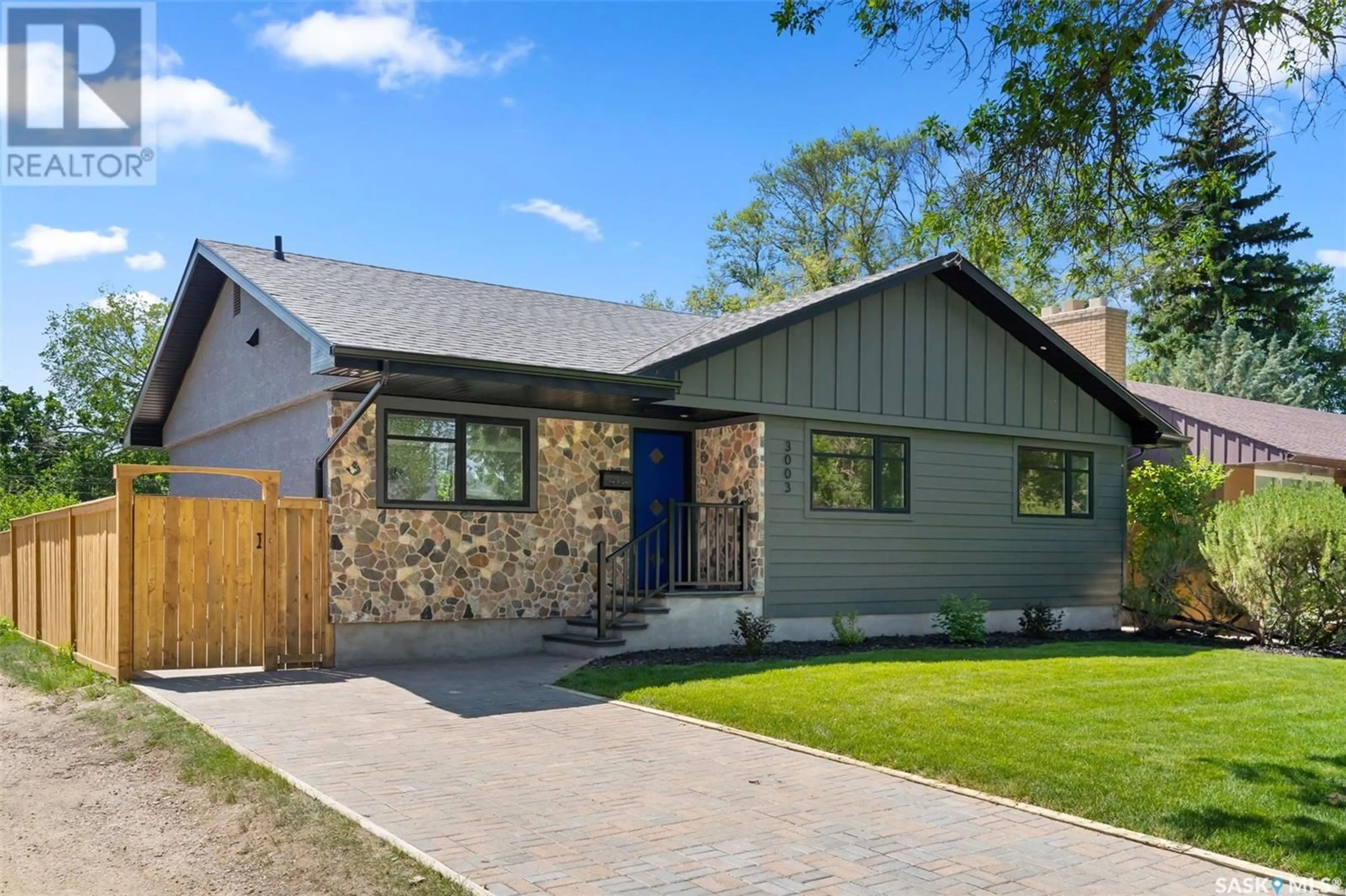Home with brick exterior material, street for 3003 QUINN DRIVE, Regina Saskatchewan S4P2W3
