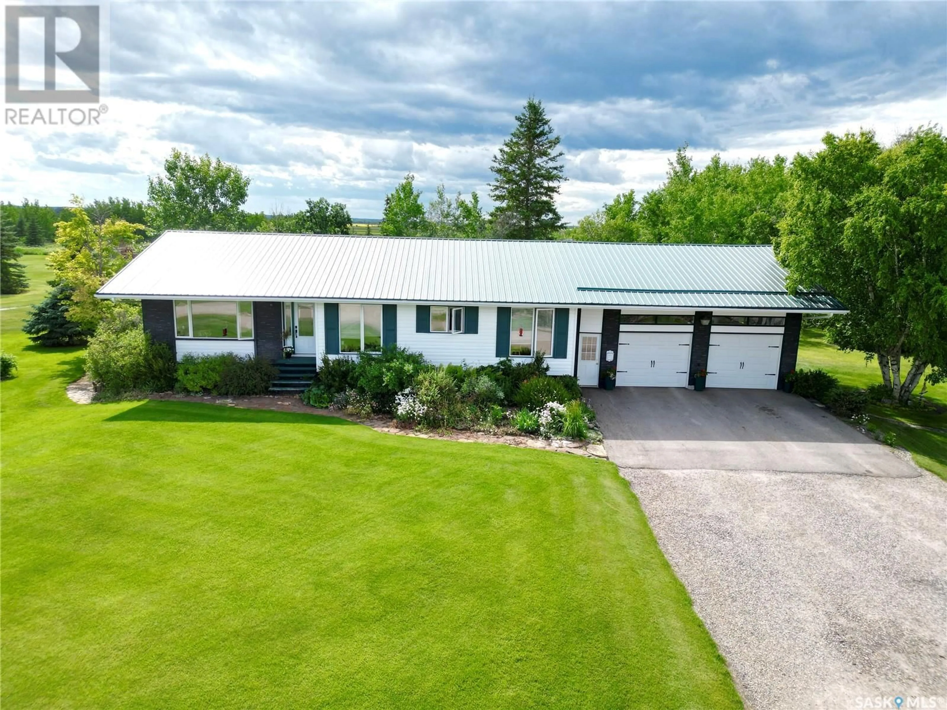 A pic from outside/outdoor area/front of a property/back of a property/a pic from drone, street for 39.1 ACRE ACREAGE, Spiritwood Saskatchewan S0J2M0