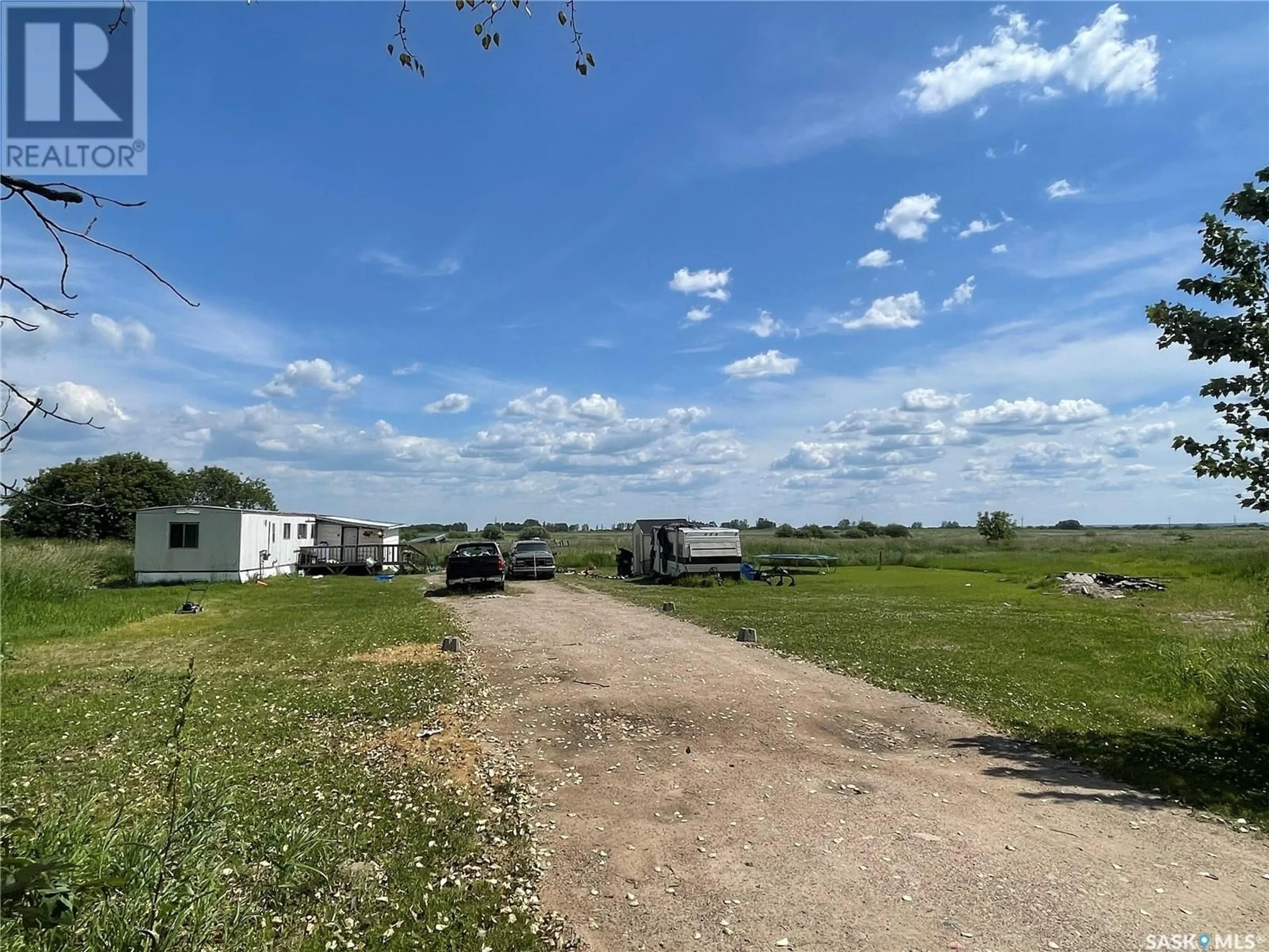 A pic from outside/outdoor area/front of a property/back of a property/a pic from drone, water/lake/river/ocean view for 508 7TH STREET, Meadow Lake Saskatchewan S9X1J4