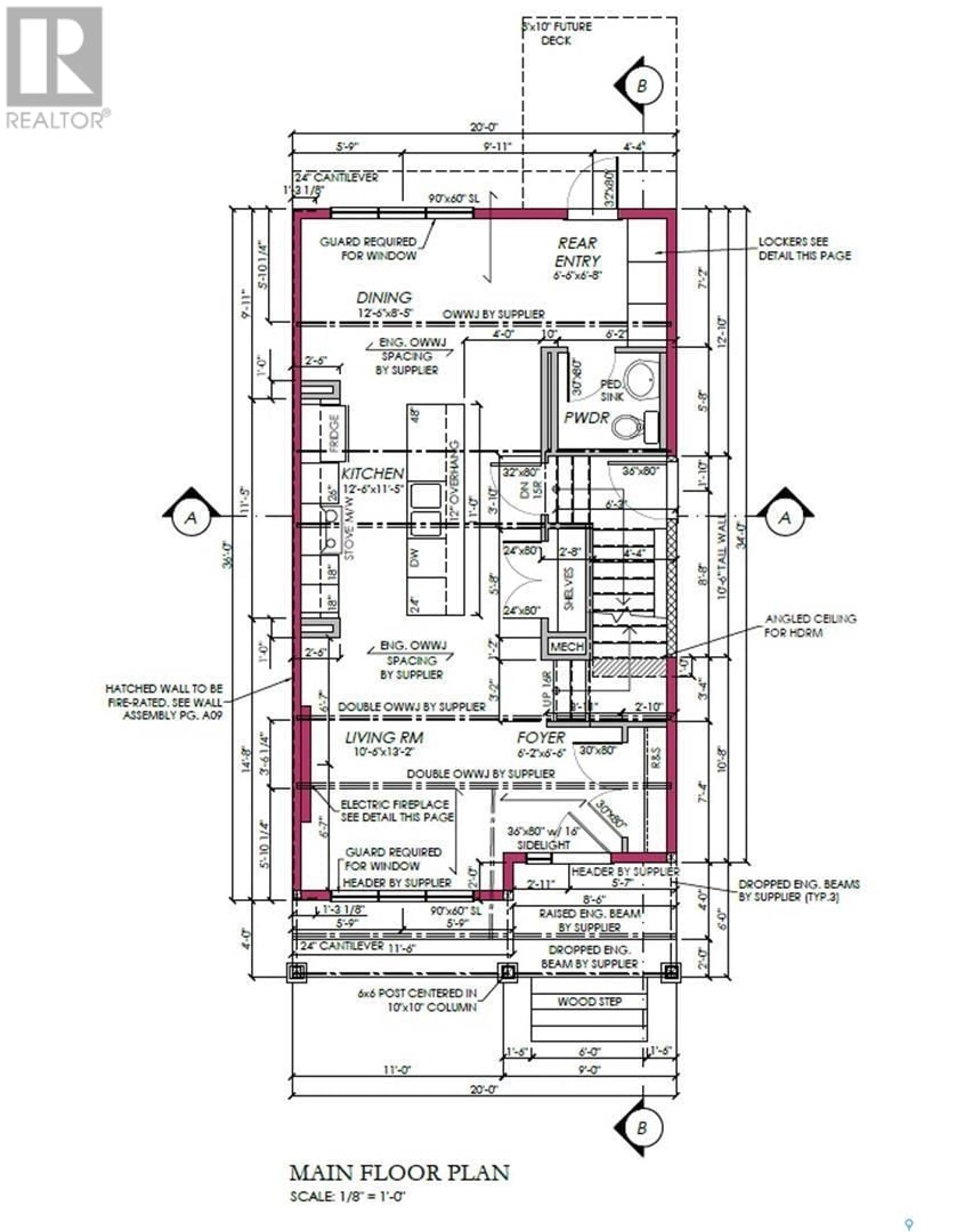 Floor plan for 3167 BOWEN STREET, Regina Saskatchewan S4N7K9