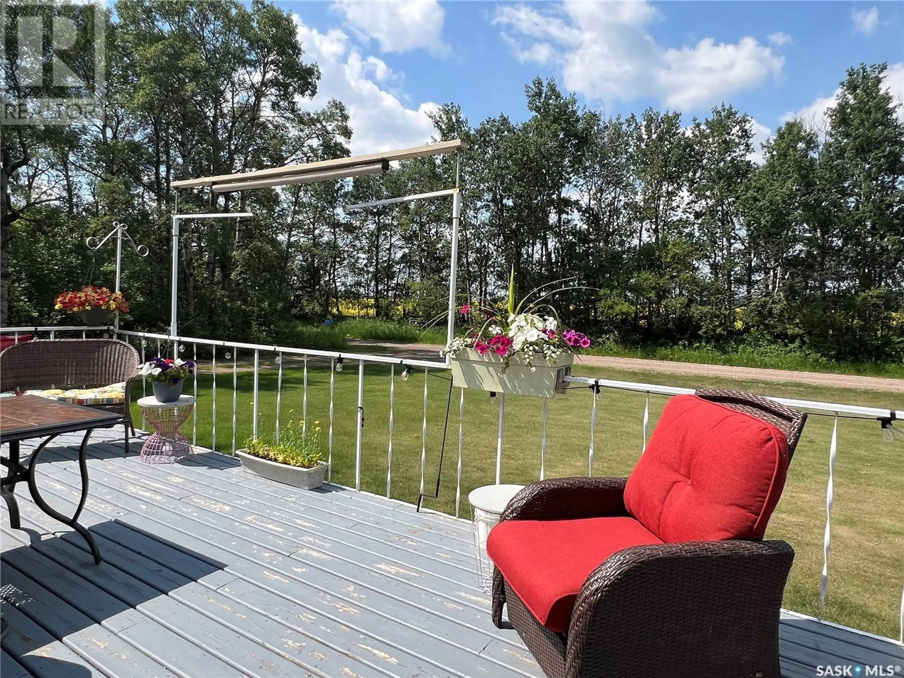 Patio, water/lake/river/ocean view for 13 KM EAST OF MEADOW LAKE, Meadow Lake Rm No.588 Saskatchewan S9X1Y1