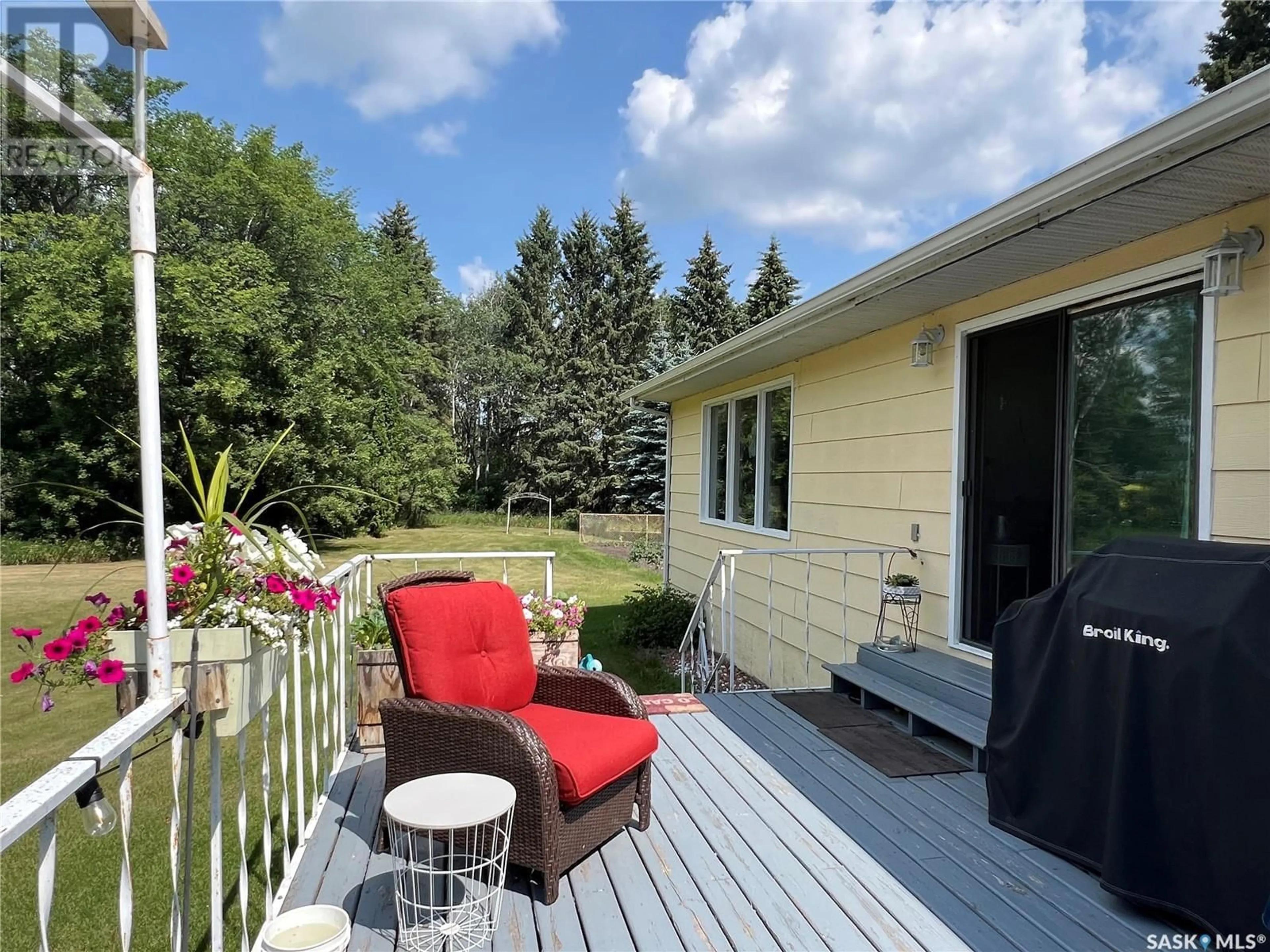 Patio, water/lake/river/ocean view for 13 KM EAST OF MEADOW LAKE, Meadow Lake Rm No.588 Saskatchewan S9X1Y1