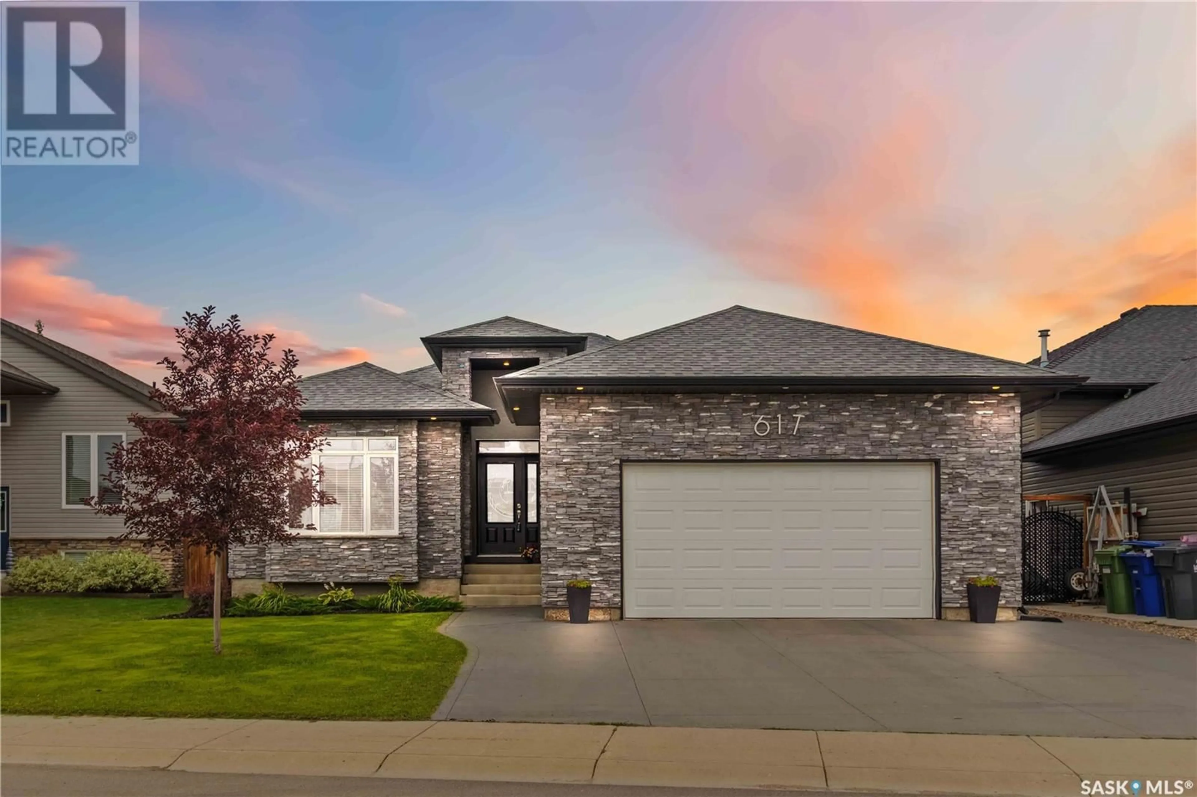 Home with brick exterior material, street for 617 REIMER ROAD, Martensville Saskatchewan S0K0A2