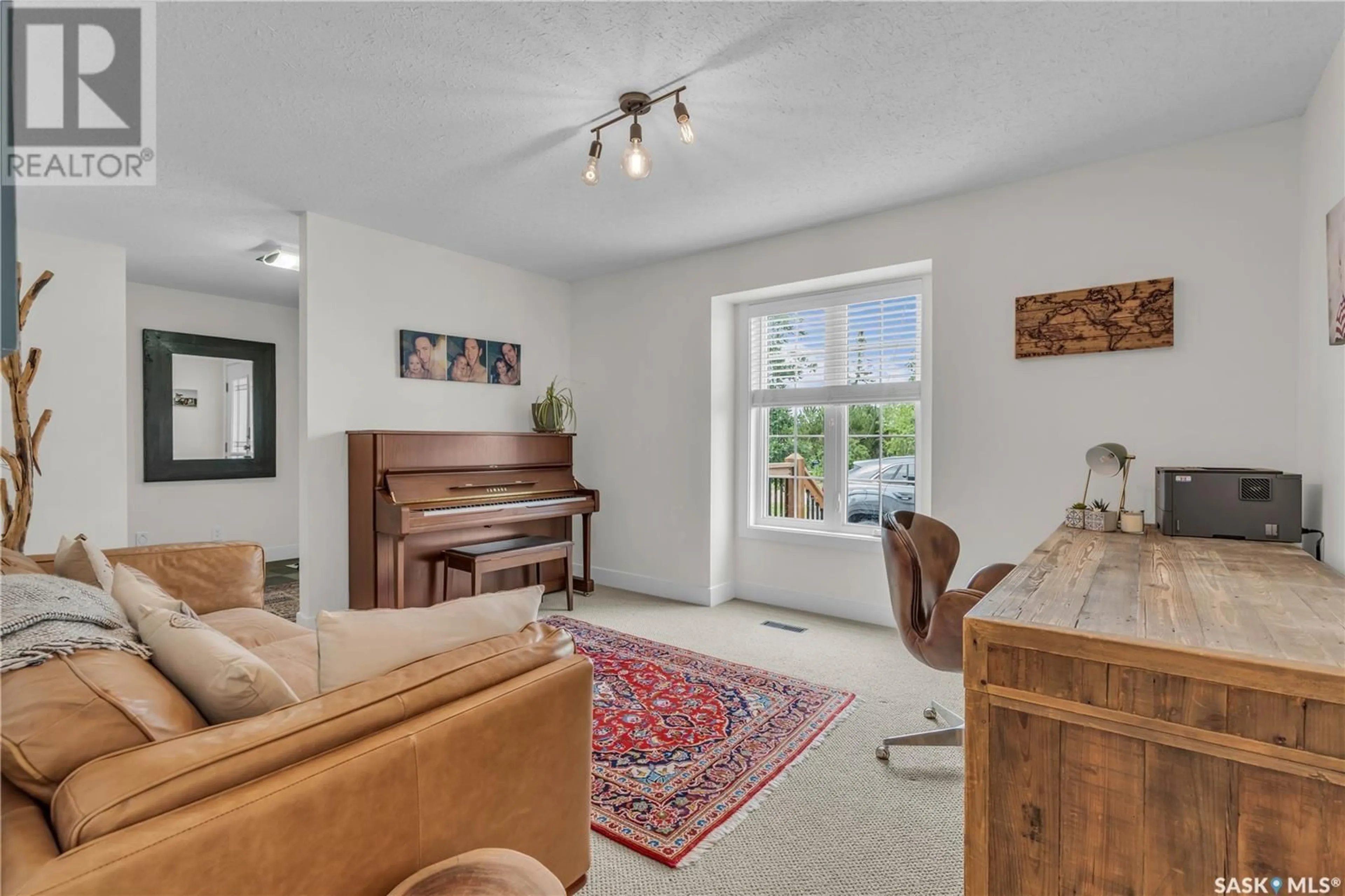 Living room with furniture, unknown for 9 CHEMIN BELLEVUE ROAD, Battleford Saskatchewan S0M0E0