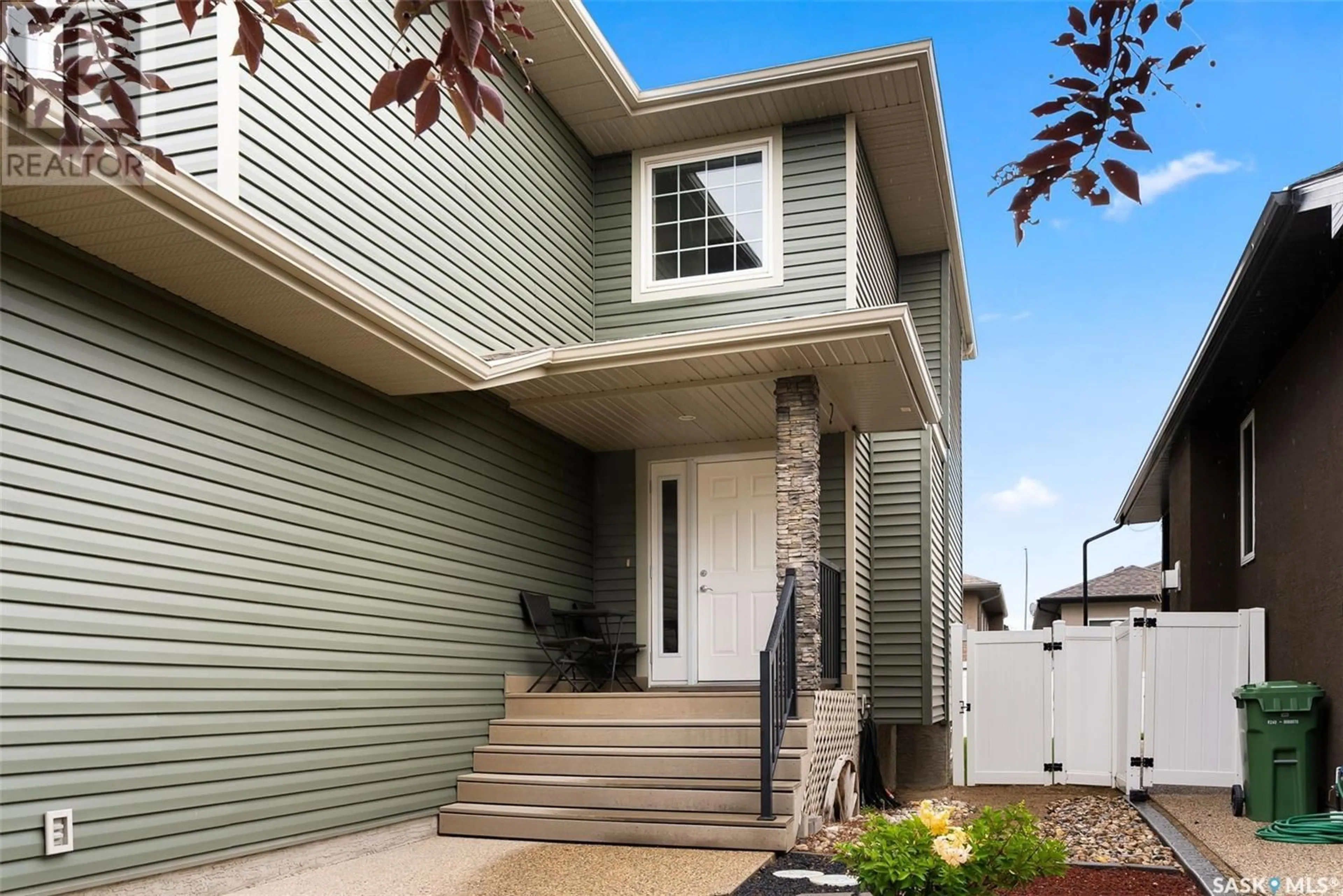 Home with vinyl exterior material, street for 4519 MCMILLAN DRIVE, Regina Saskatchewan S4X0C5
