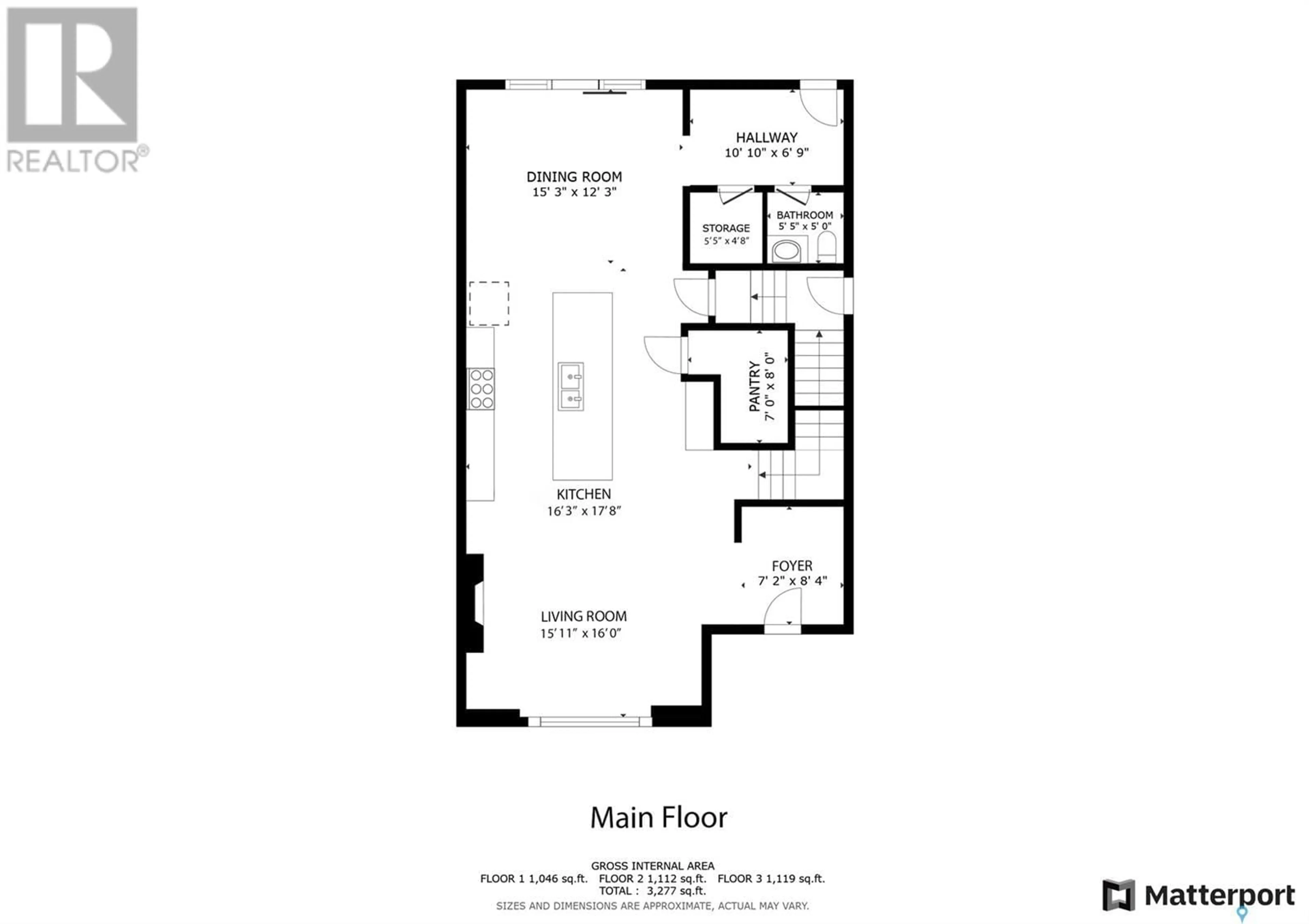 Floor plan for 1121 13TH STREET, Saskatoon Saskatchewan S7H0C1