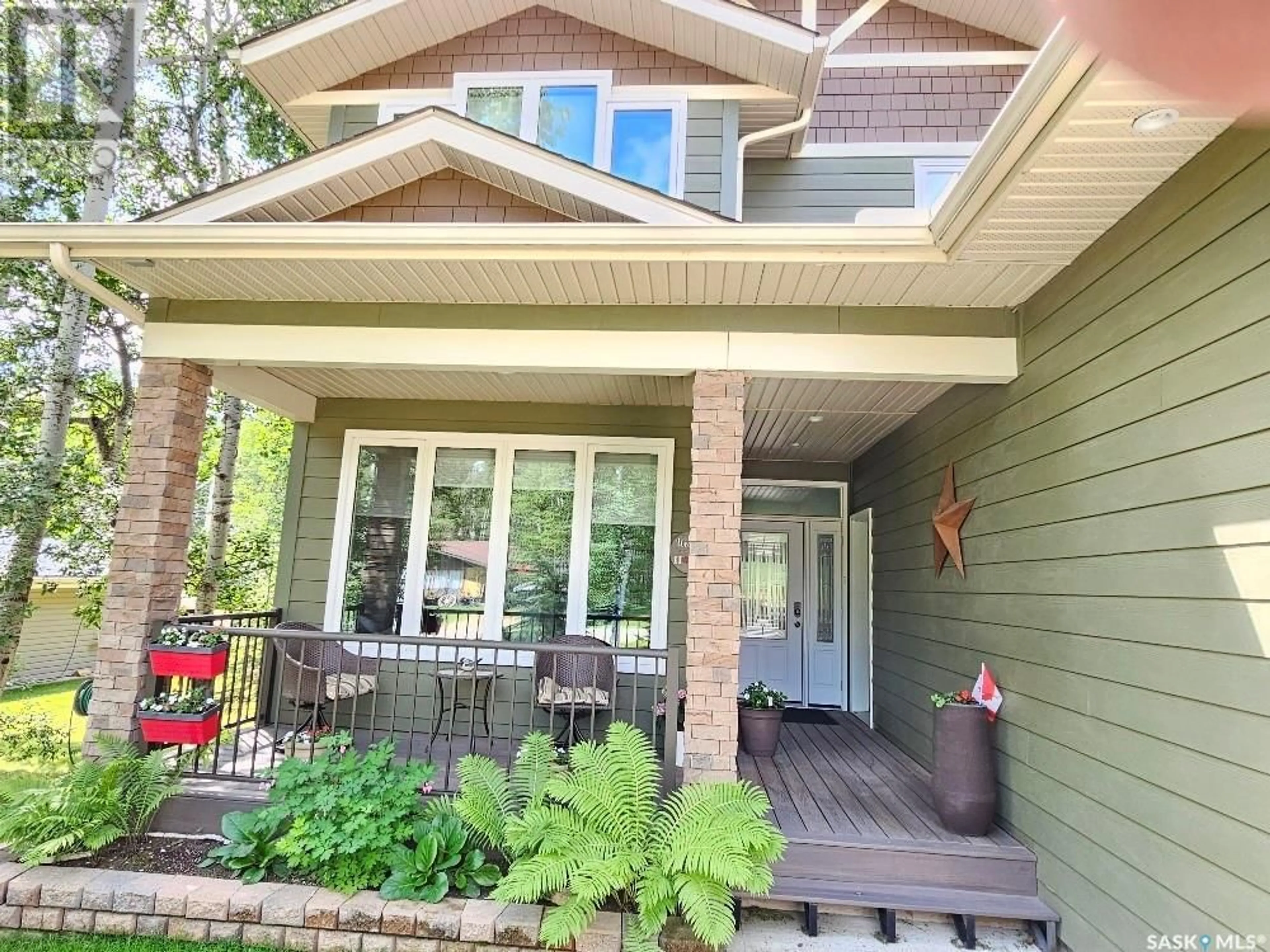 Home with brick exterior material, street for 31 CENTENNIAL CRESCENT, Moose Mountain Provincial Park Saskatchewan S0C2S0