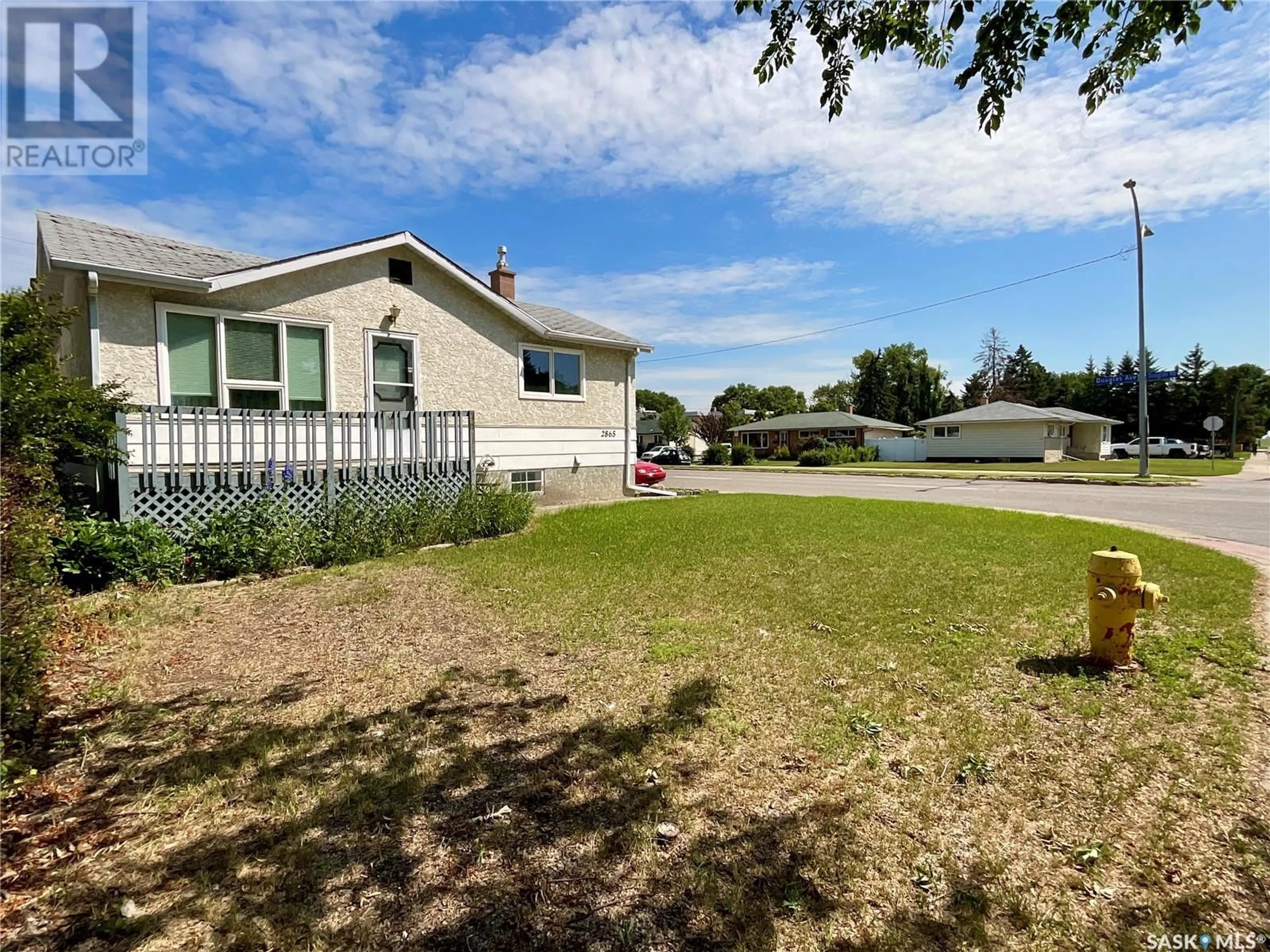 A pic from outside/outdoor area/front of a property/back of a property/a pic from drone, unknown for 2865 MCDONALD STREET, Regina Saskatchewan S4N3A1