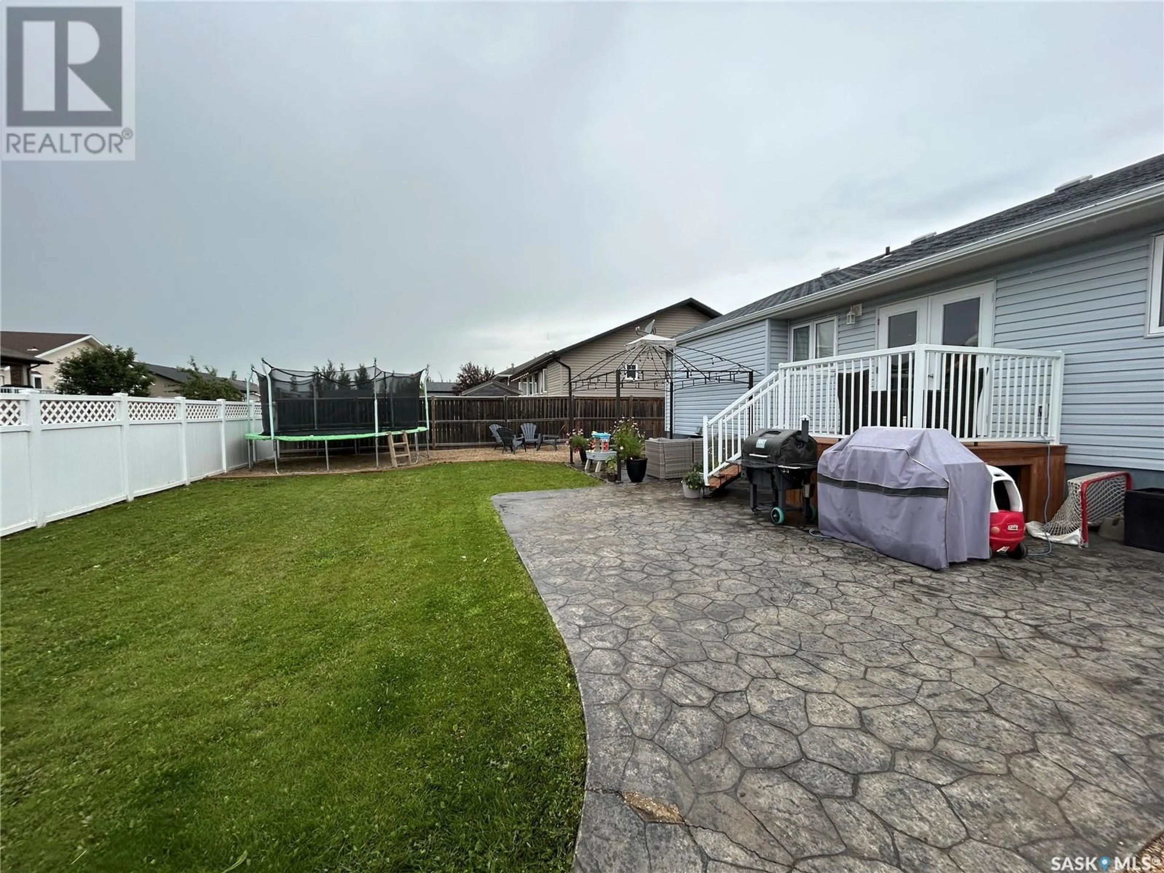 A pic from outside/outdoor area/front of a property/back of a property/a pic from drone, unknown for 604 FORESTER CRESCENT, Tisdale Saskatchewan S0E1T0