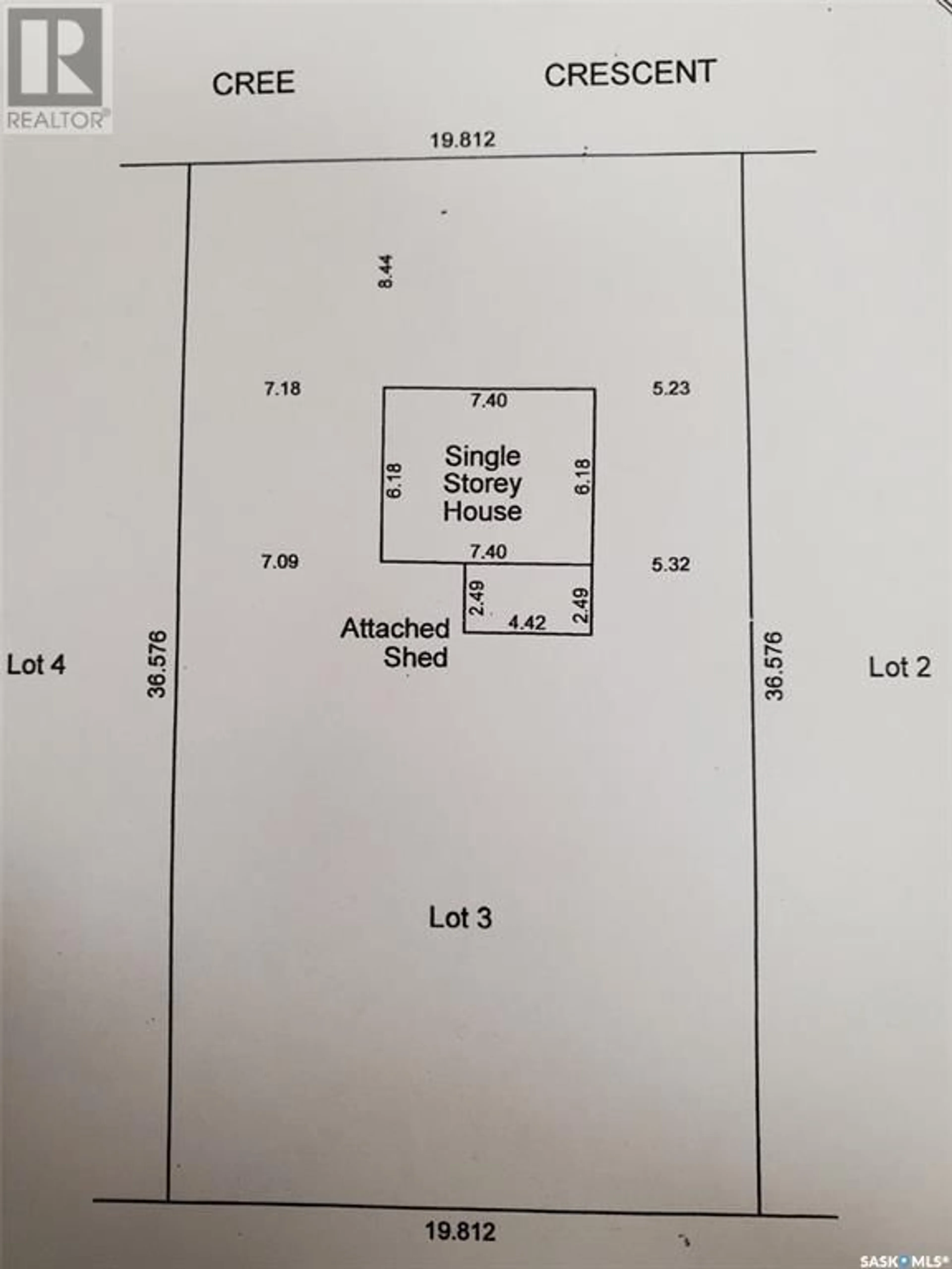 Floor plan for 32 CREE CRESCENT, Moose Mountain Provincial Park Saskatchewan S0C2S0