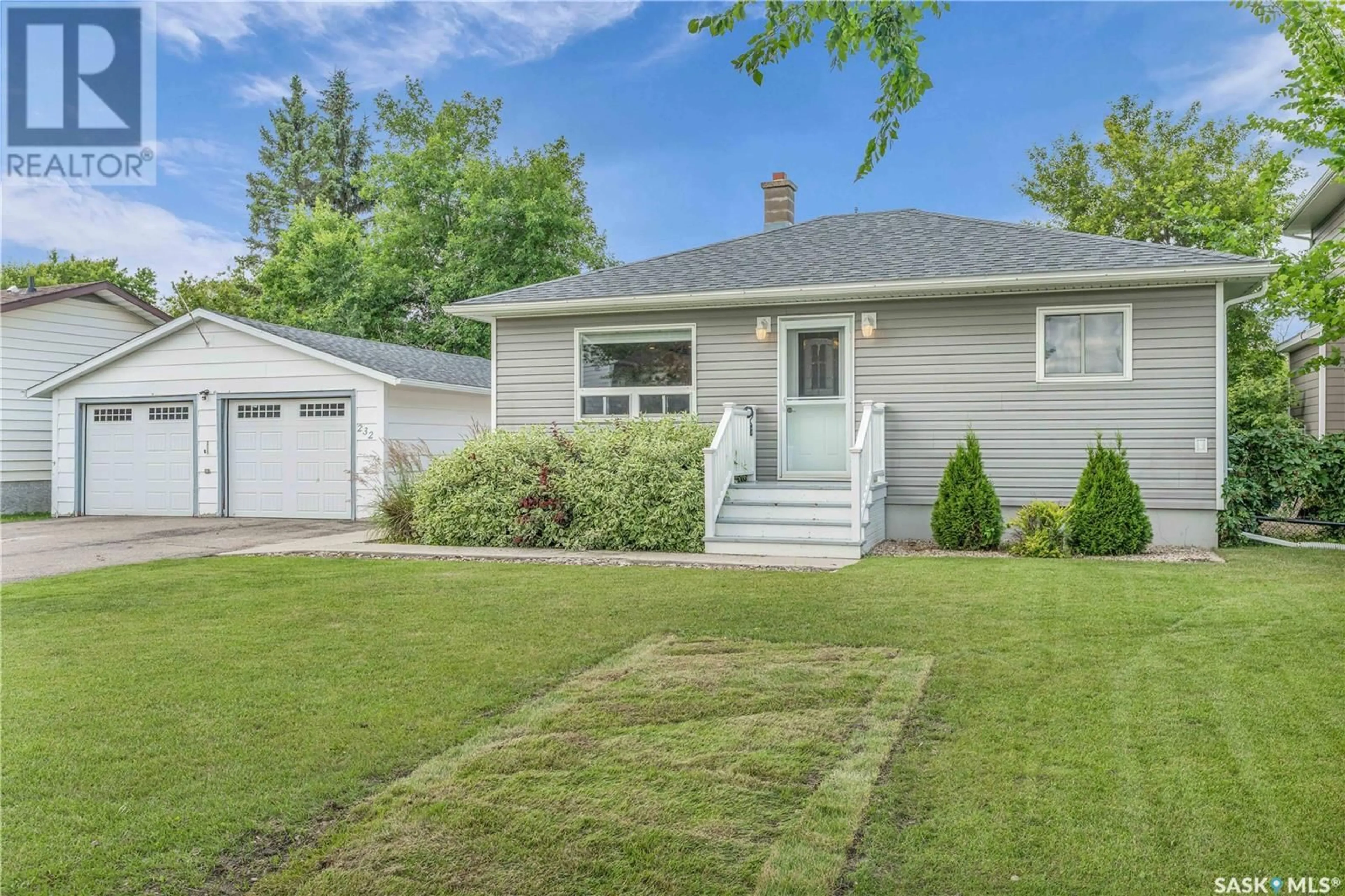 Home with vinyl exterior material, street for 232 LEWIS STREET, Balgonie Saskatchewan S0G0E0