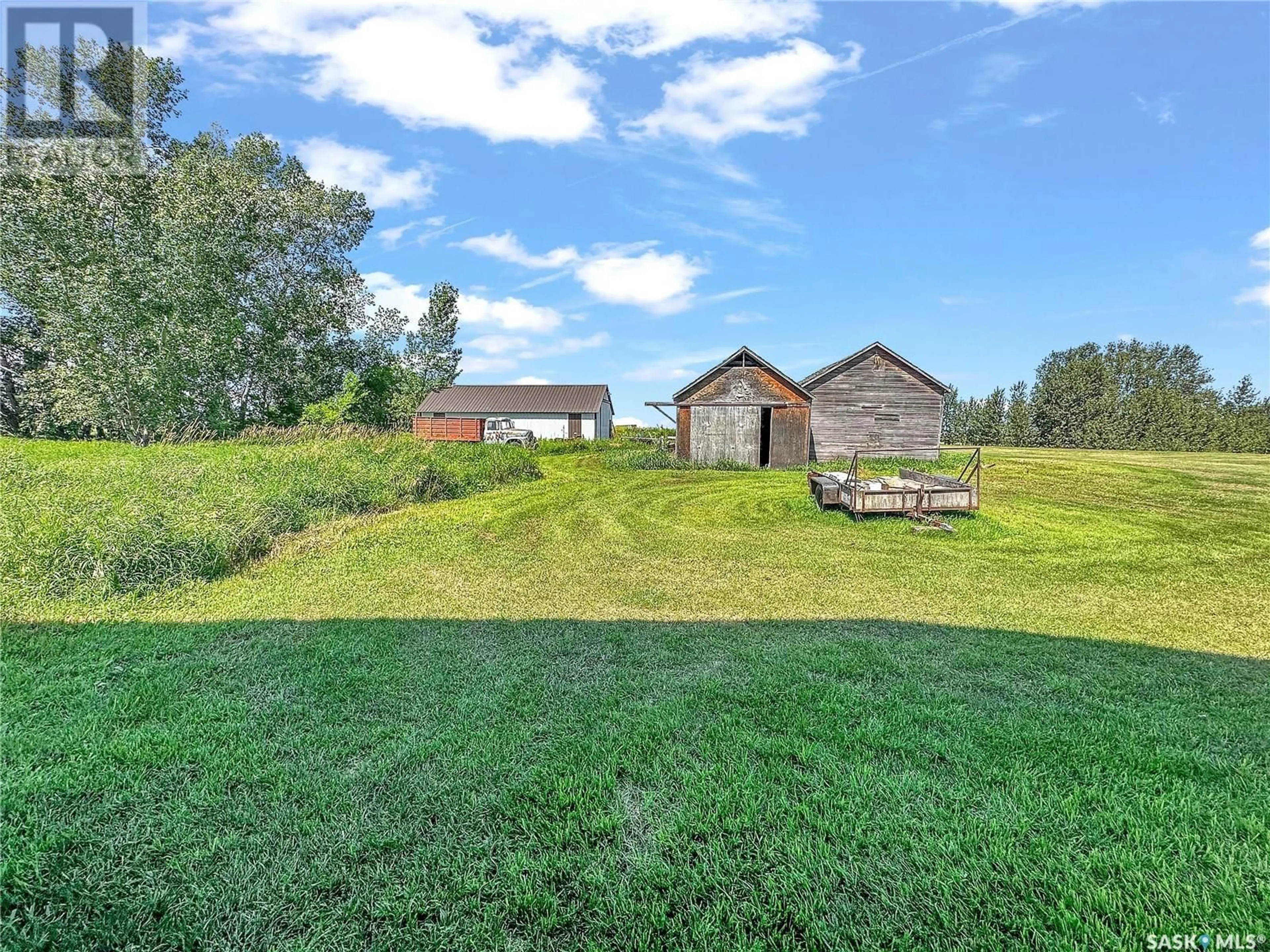 A pic from outside/outdoor area/front of a property/back of a property/a pic from drone, unknown for LOMENDA ACREAGE, Langenburg Rm No. 181 Saskatchewan S0A0M0