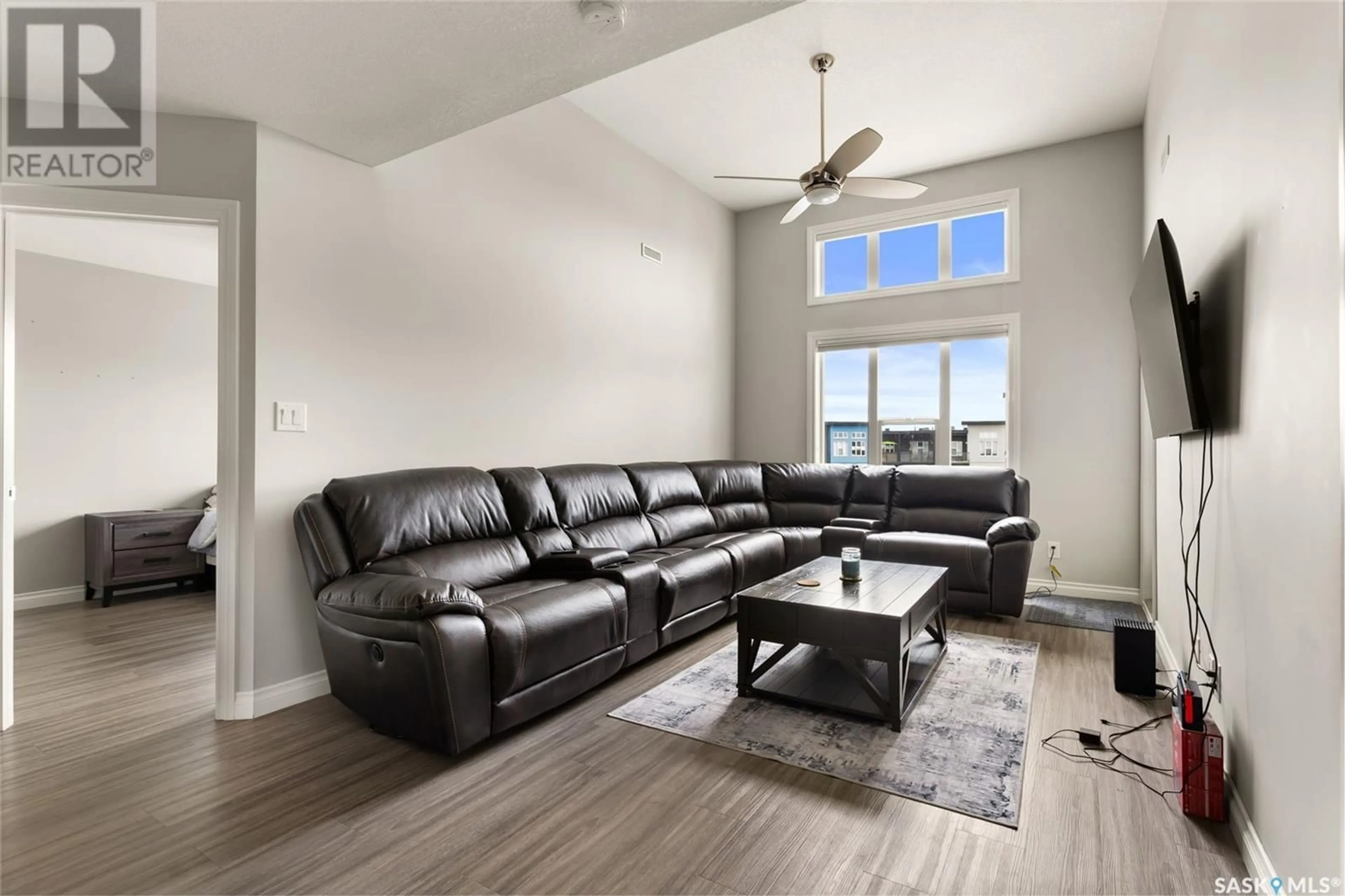 Living room with furniture, unknown for 5303 - 425 UNIVERSAL CRESCENT, Regina Saskatchewan S4W0L1