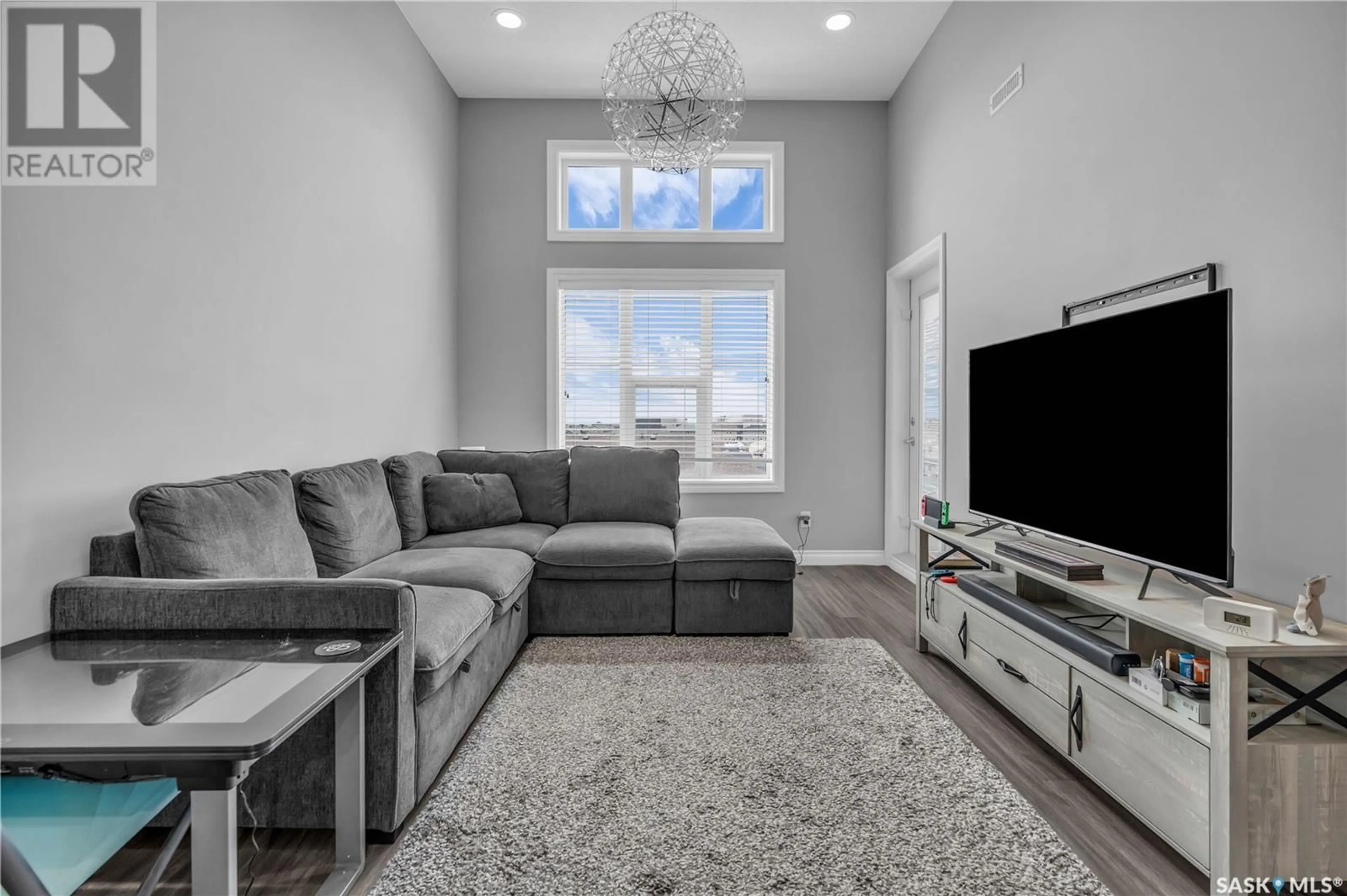 Living room with furniture, unknown for 5301 - 407 UNIVERSAL CRESCENT, Regina Saskatchewan S4W0L2