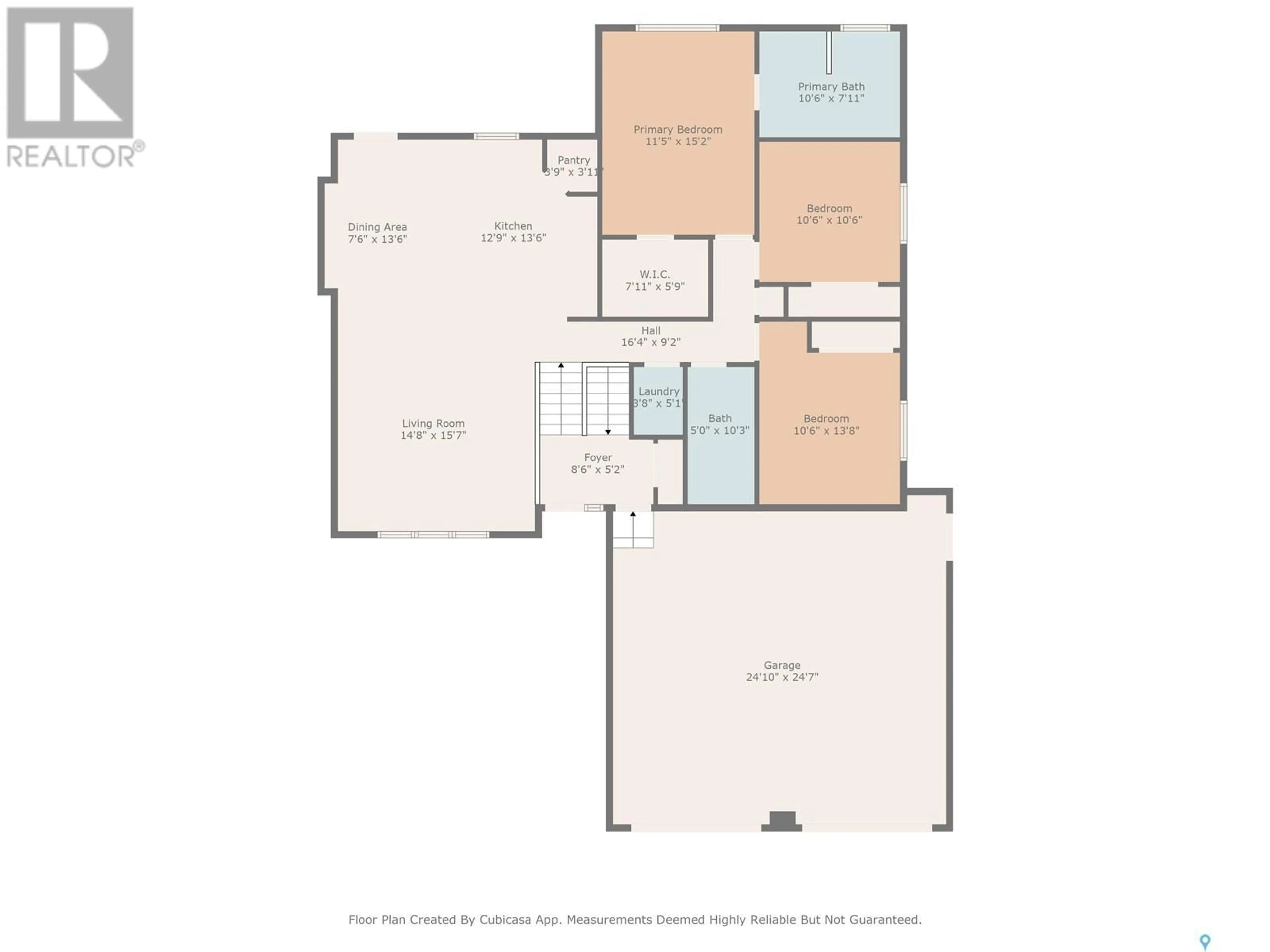 Floor plan for 805 1ST AVENUE, Warman Saskatchewan S0K4S5