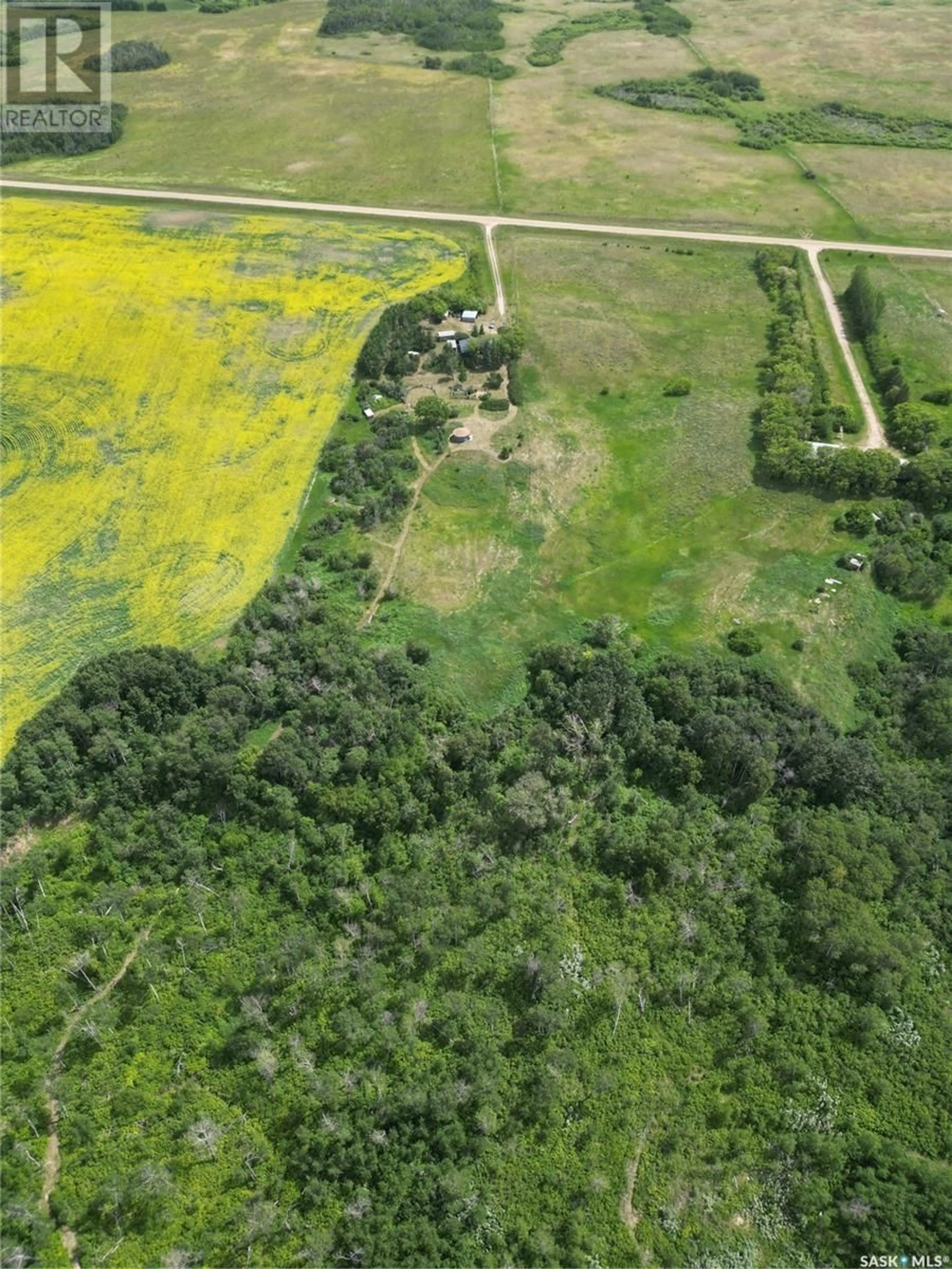 A pic from outside/outdoor area/front of a property/back of a property/a pic from drone, forest/trees view for BATOCHE ACREAGE, St. Louis RM No. 431 Saskatchewan S0K4P0