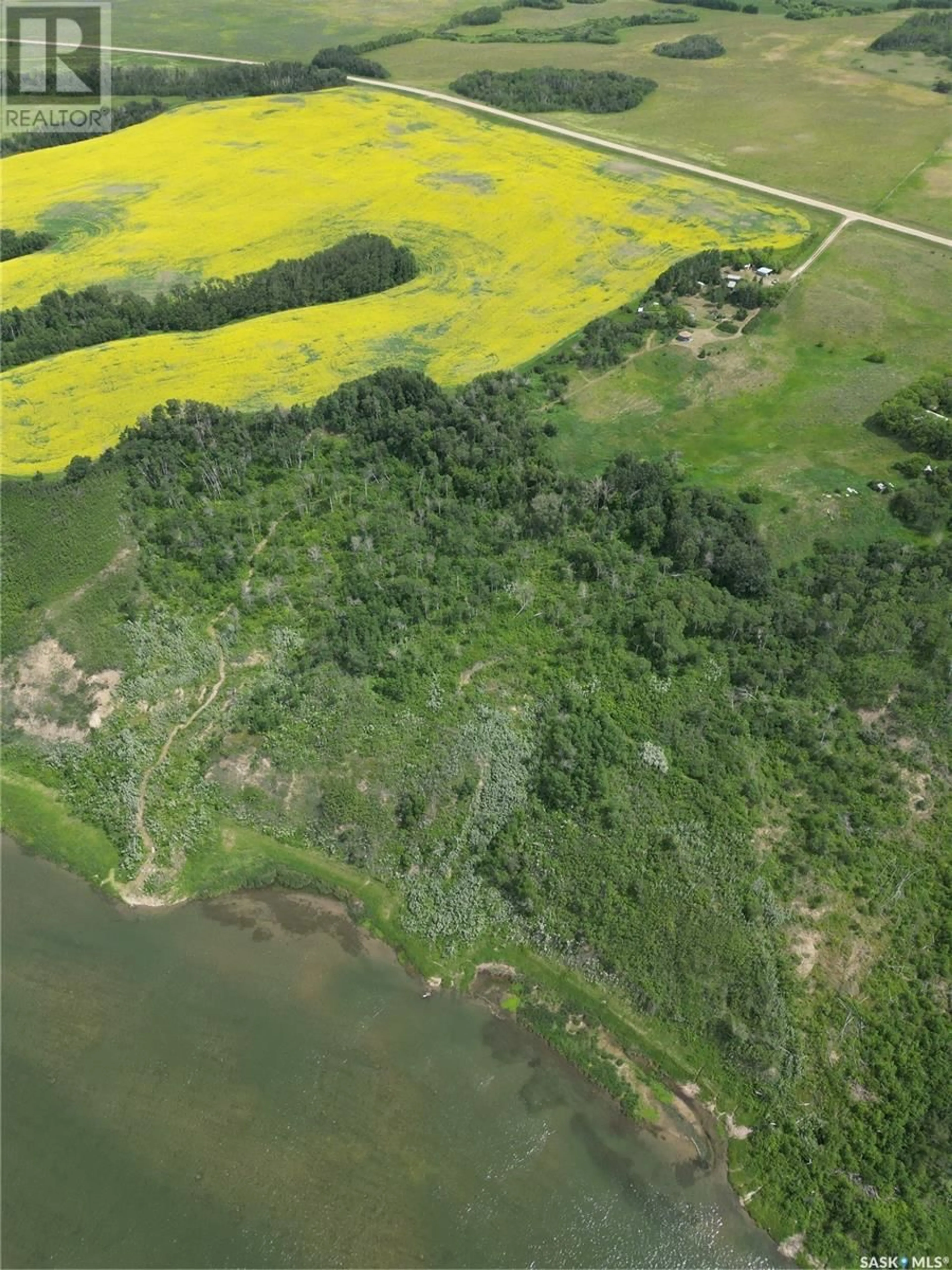 A pic from outside/outdoor area/front of a property/back of a property/a pic from drone, water/lake/river/ocean view for BATOCHE ACREAGE, St. Louis RM No. 431 Saskatchewan S0K4P0