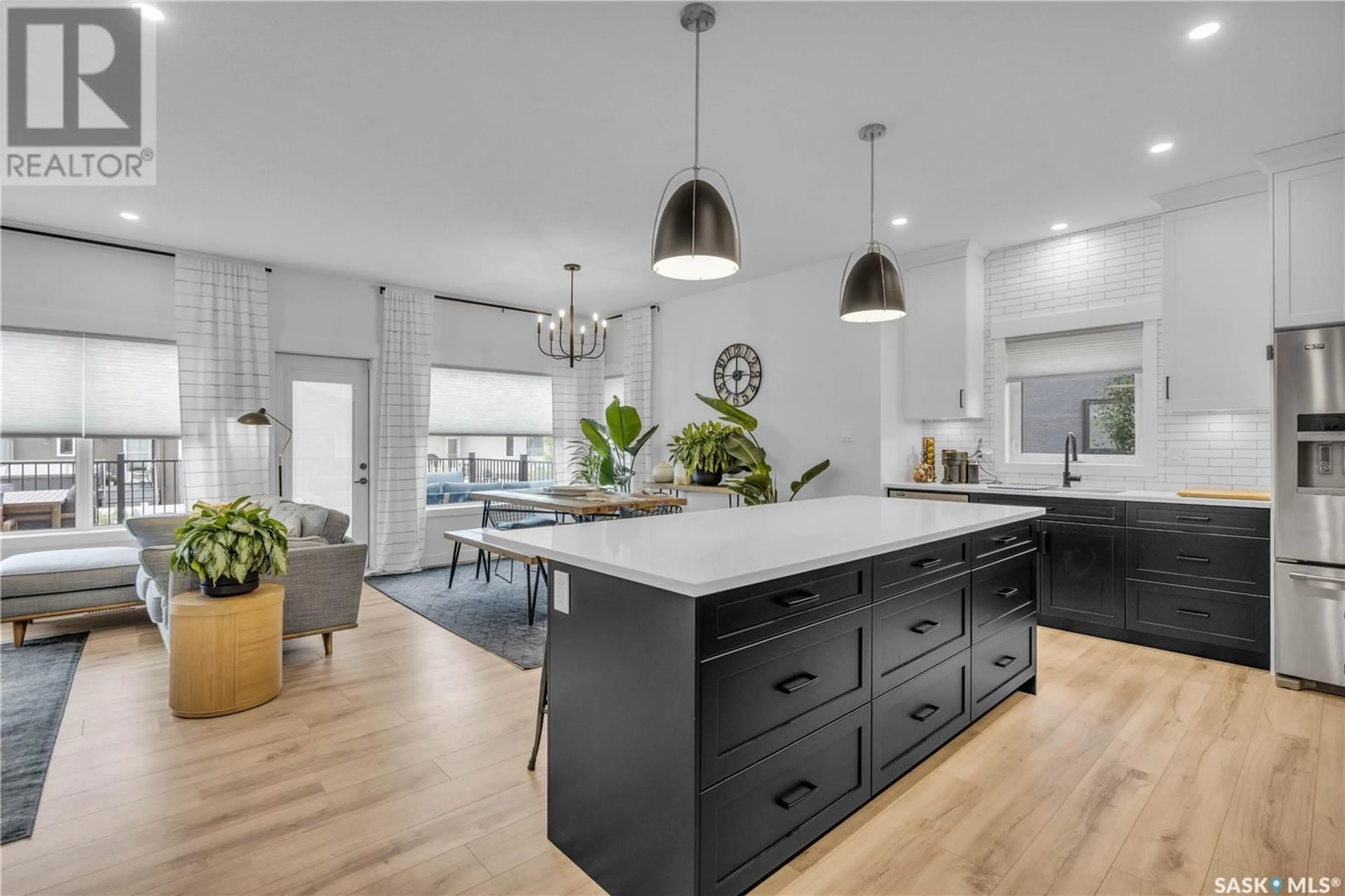 Open concept kitchen, unknown for 3518 GREEN CREEK ROAD, Regina Saskatchewan S4V3H3