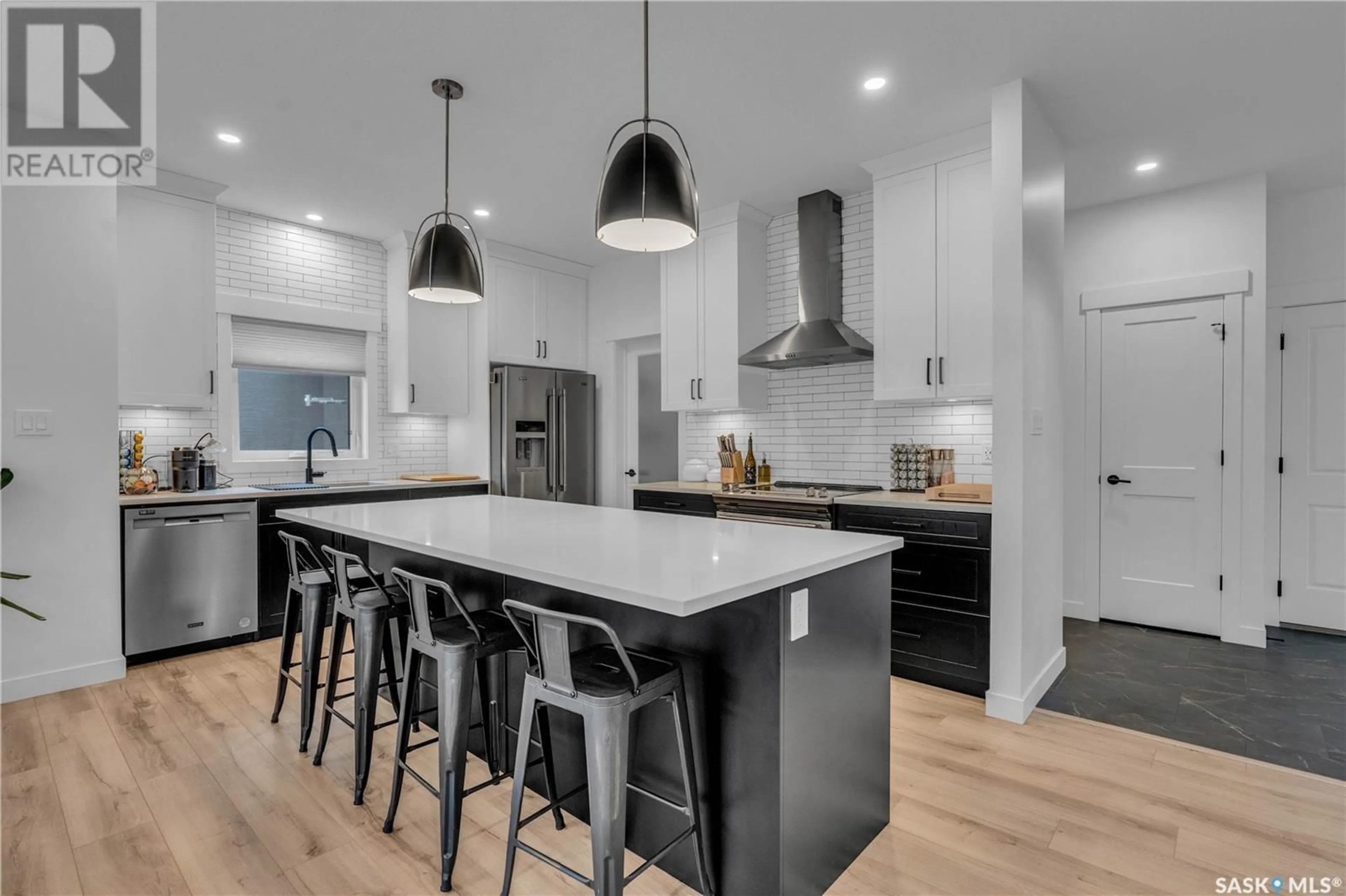 Open concept kitchen, unknown for 3518 GREEN CREEK ROAD, Regina Saskatchewan S4V3H3