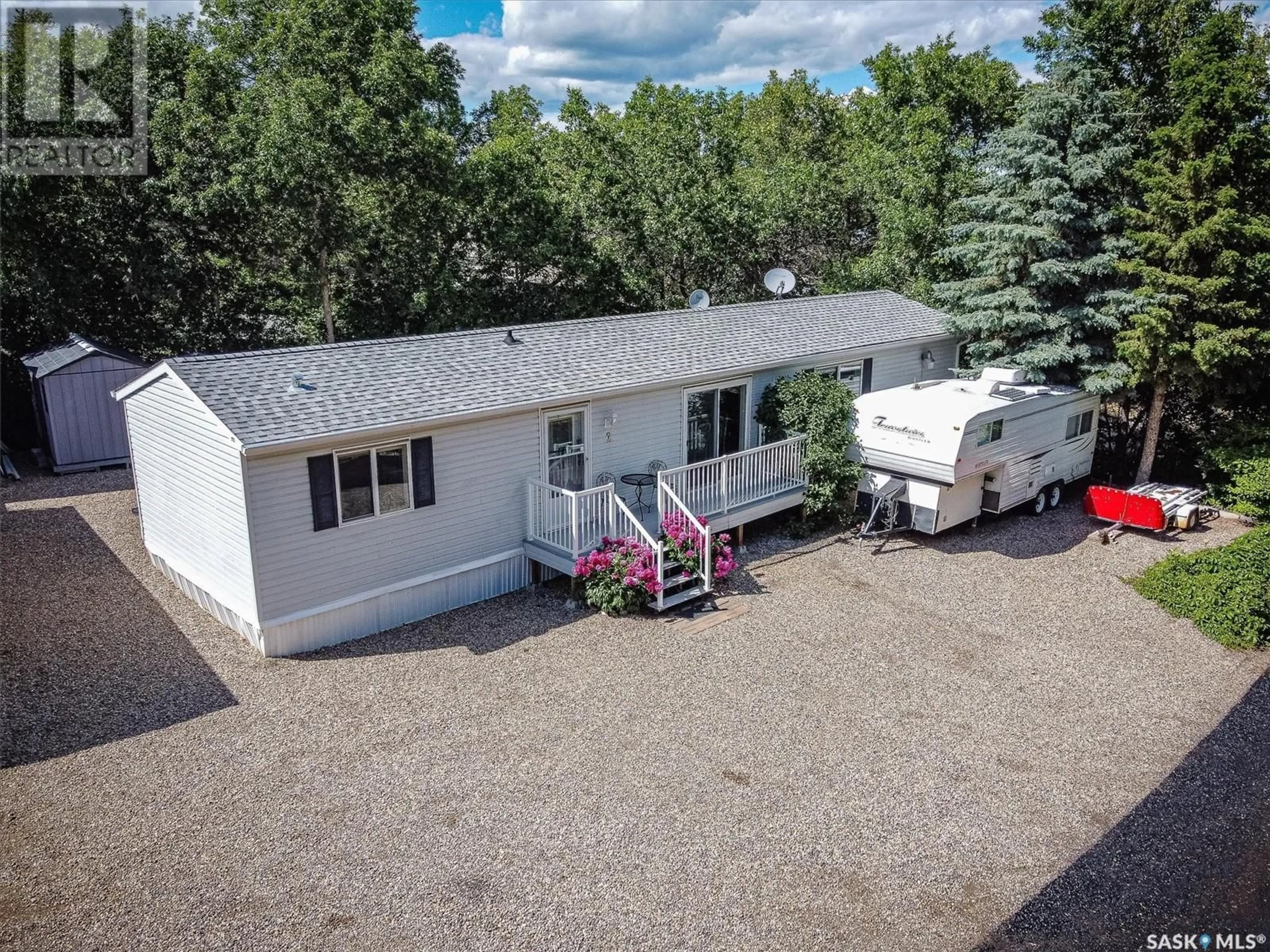 A pic from outside/outdoor area/front of a property/back of a property/a pic from drone, unknown for 2 CLARK STREET, Sun Valley Saskatchewan S0H4C0