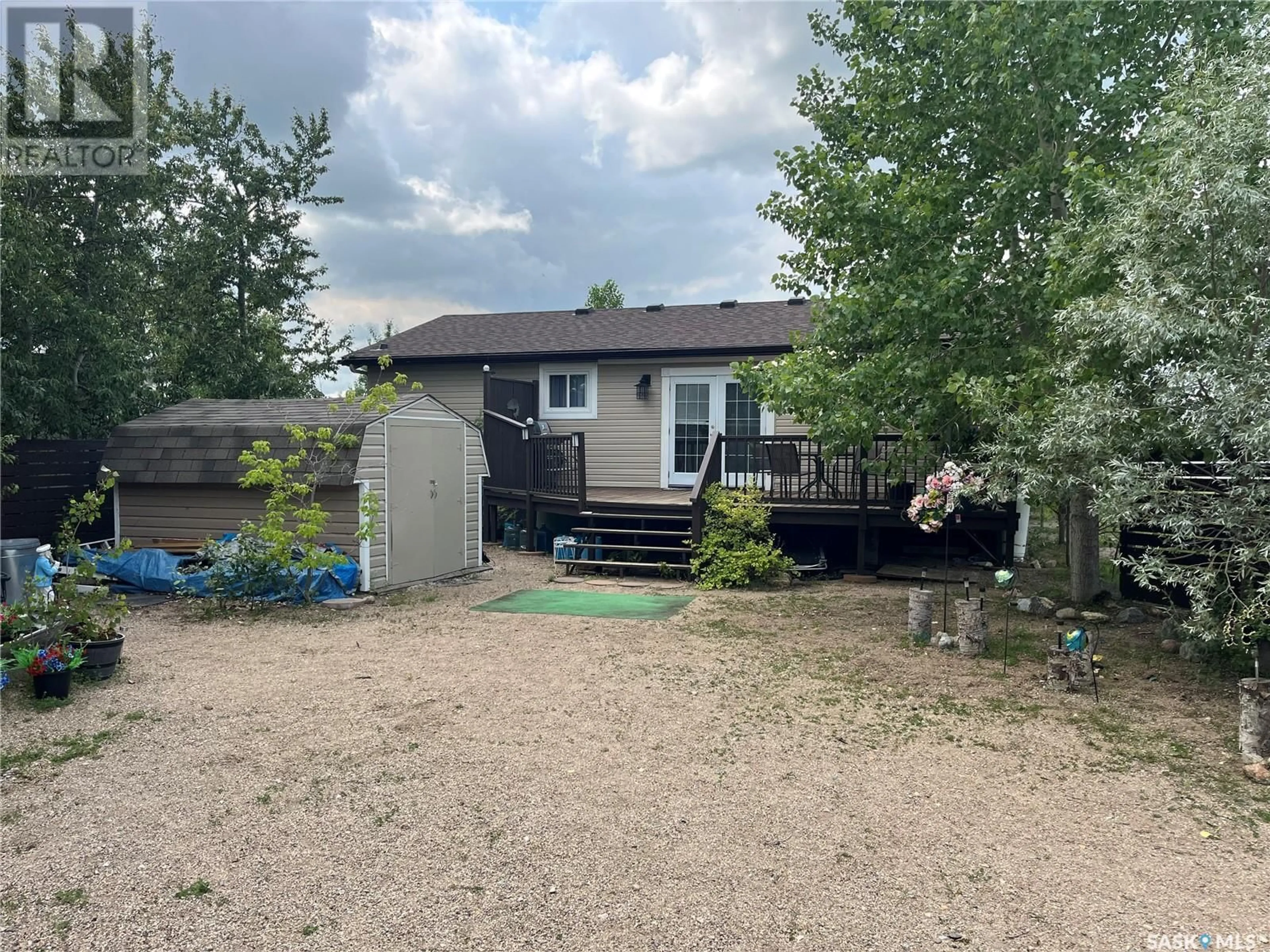 A pic from outside/outdoor area/front of a property/back of a property/a pic from drone, street for 104 HEISTAD PLACE, Fishing Lake Saskatchewan S0A1Y0