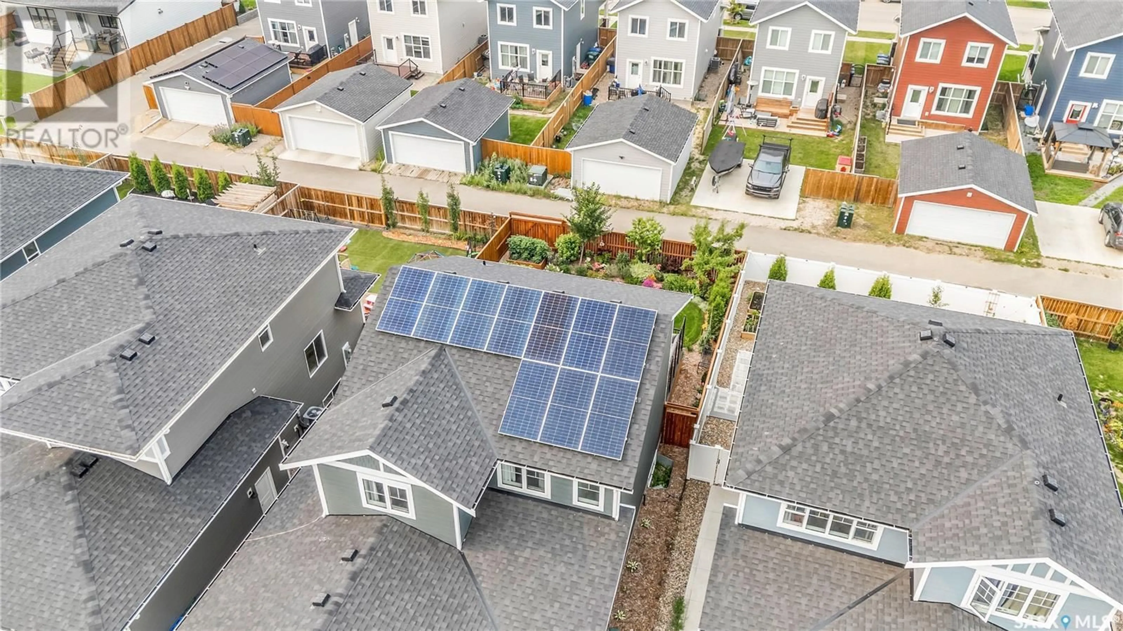 A pic from outside/outdoor area/front of a property/back of a property/a pic from drone, street for 2015 STILLING LANE, Saskatoon Saskatchewan S7V0X2