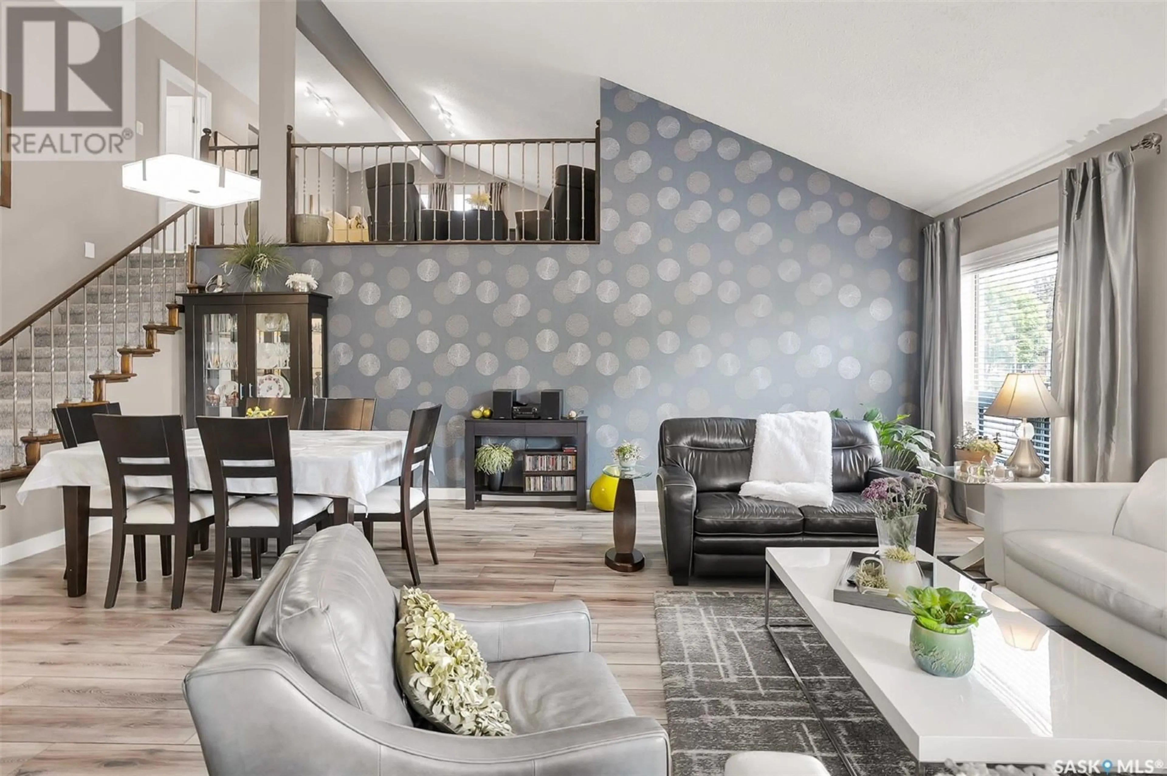 Living room with furniture, unknown for 414 DAVID KNIGHT LANE, Saskatoon Saskatchewan S7K5M2