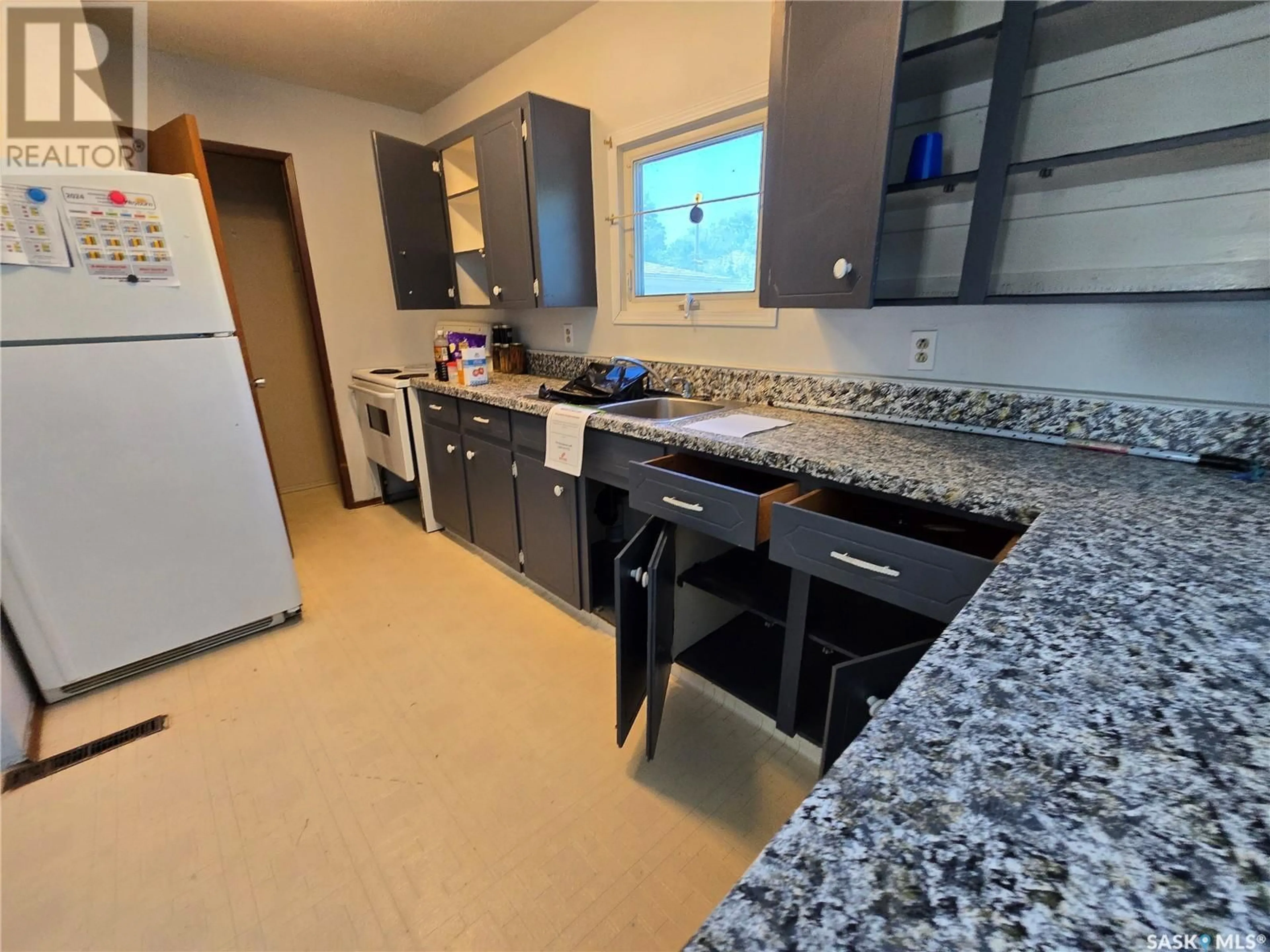 Standard kitchen, ceramic/tile floor for 223 MERGENS STREET, Weyburn Saskatchewan S4H1R4