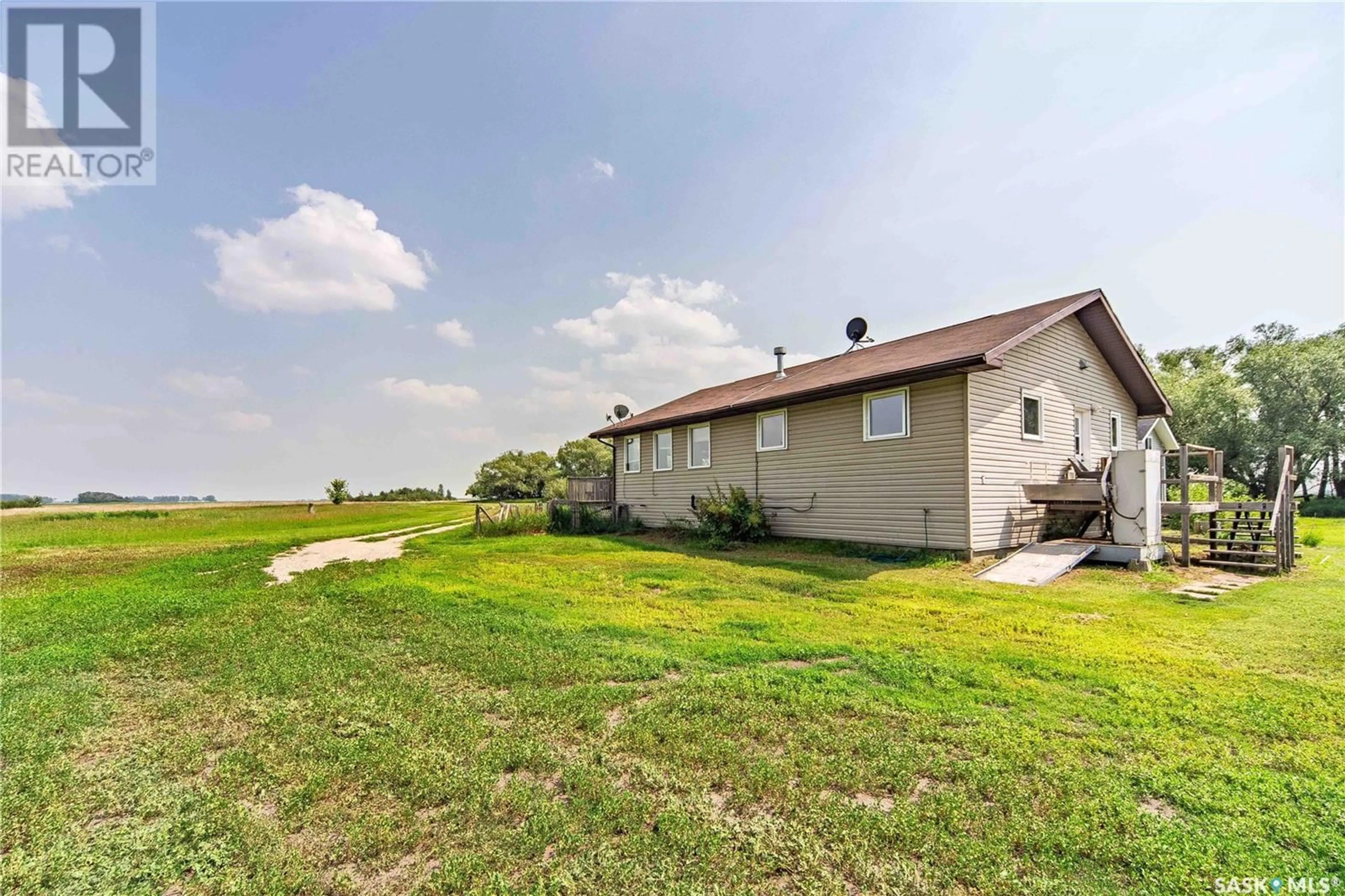 A pic from outside/outdoor area/front of a property/back of a property/a pic from drone, unknown for NICOL ACREAGE, Vanscoy Rm No. 345 Saskatchewan S0K0J0